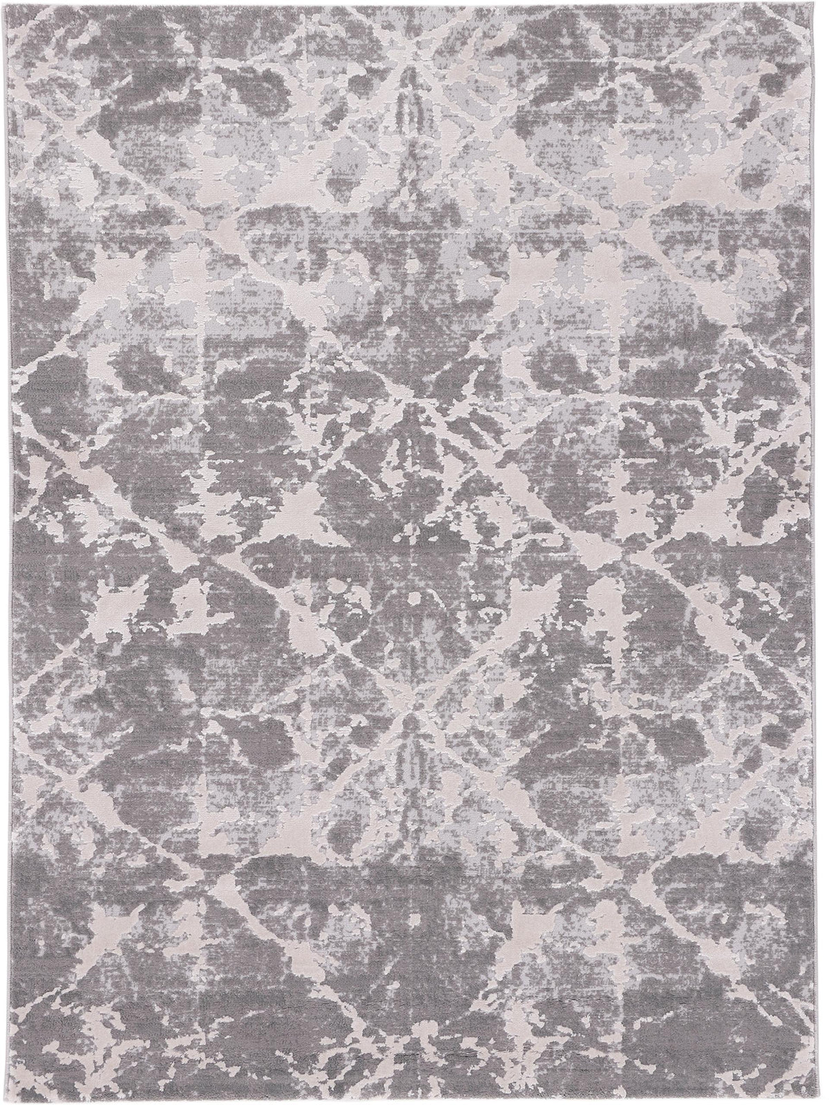 Marble Teppich Grau