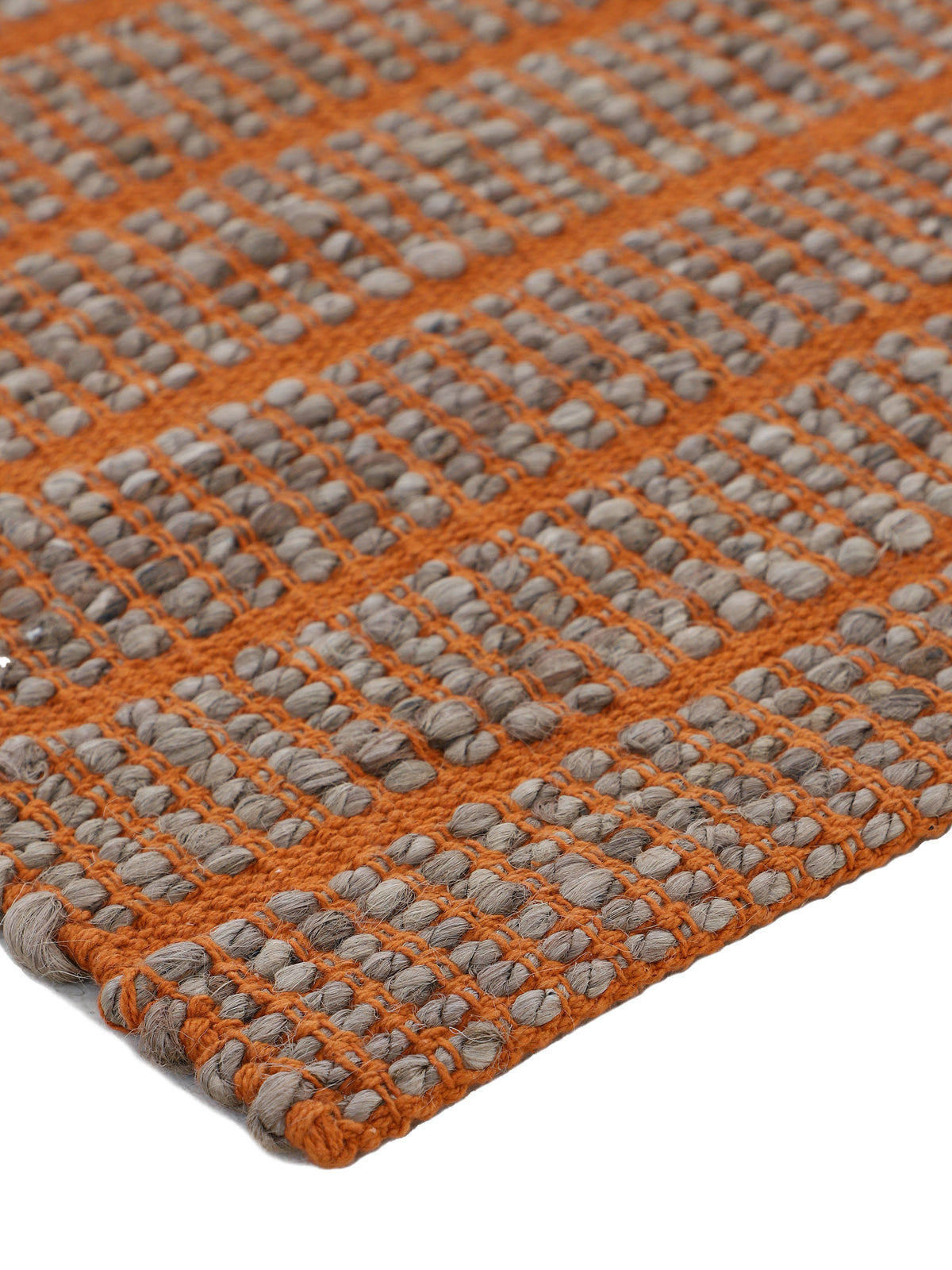 Juteteppich Lara Läufer Orange