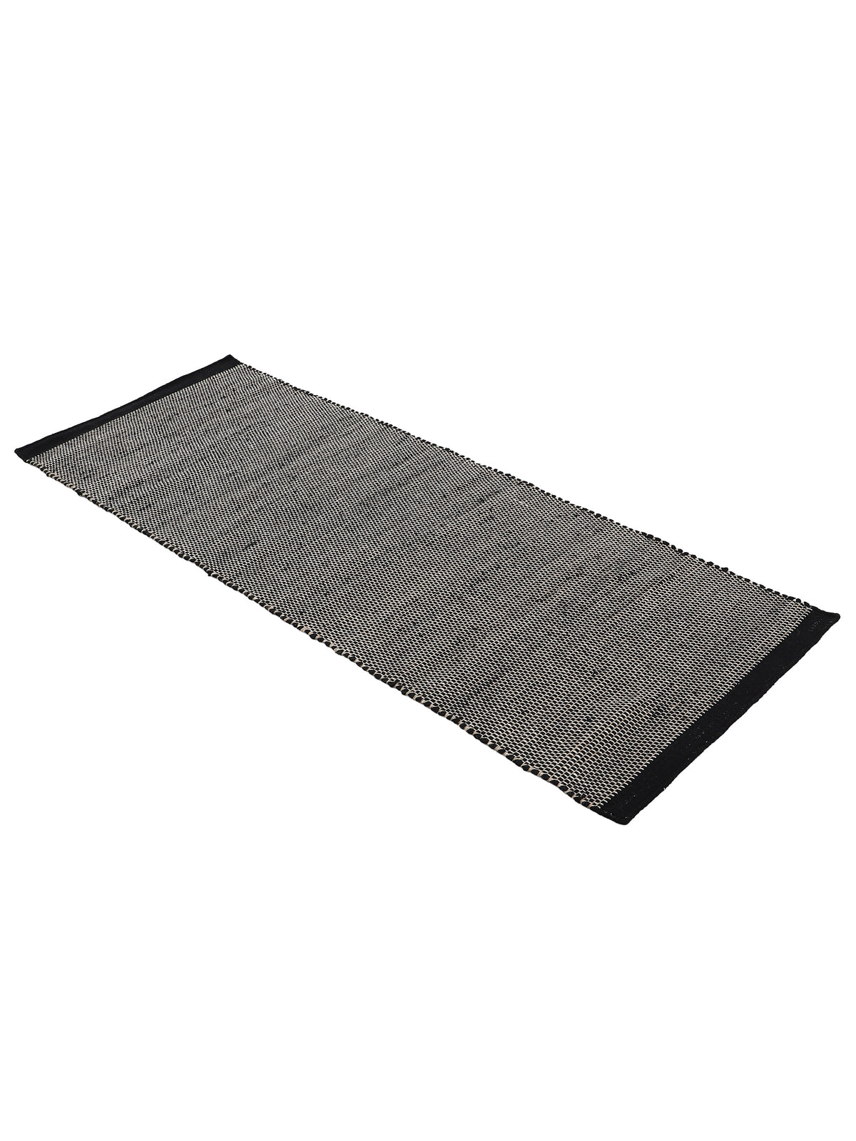 Wollteppich Mona Läufer Schwarz
