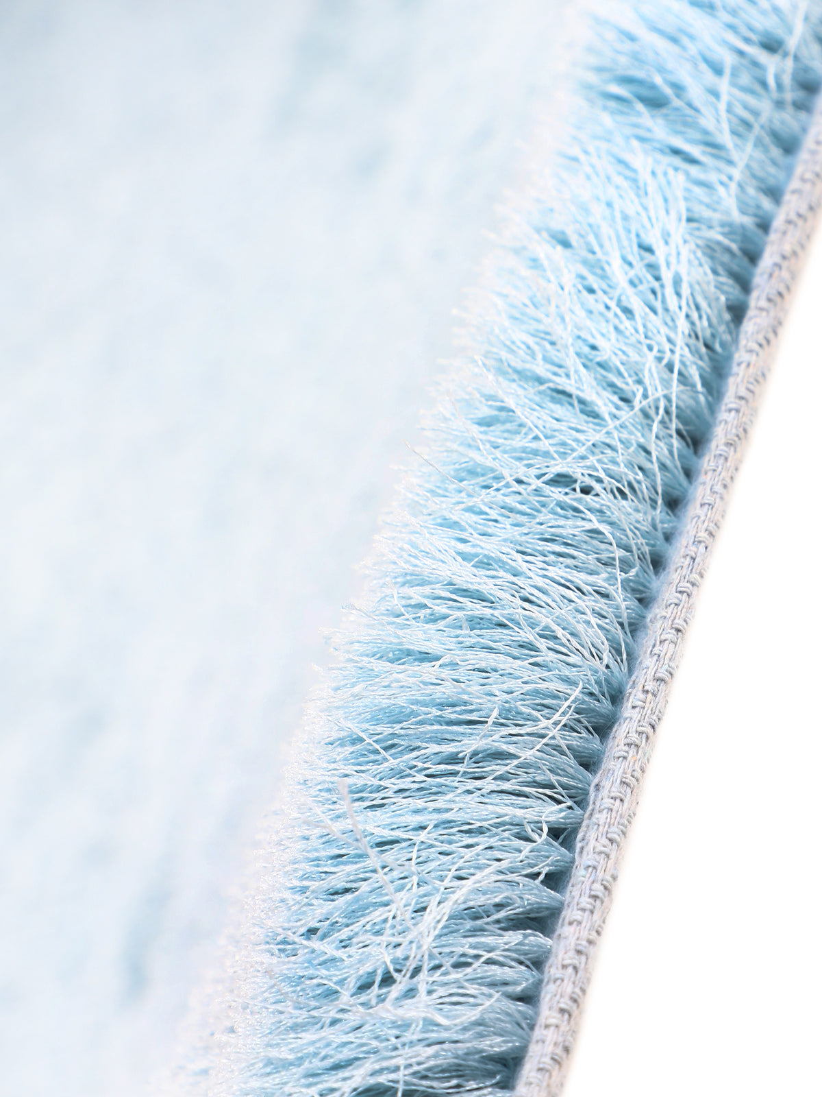Hochflorteppich Breeze Hellblau