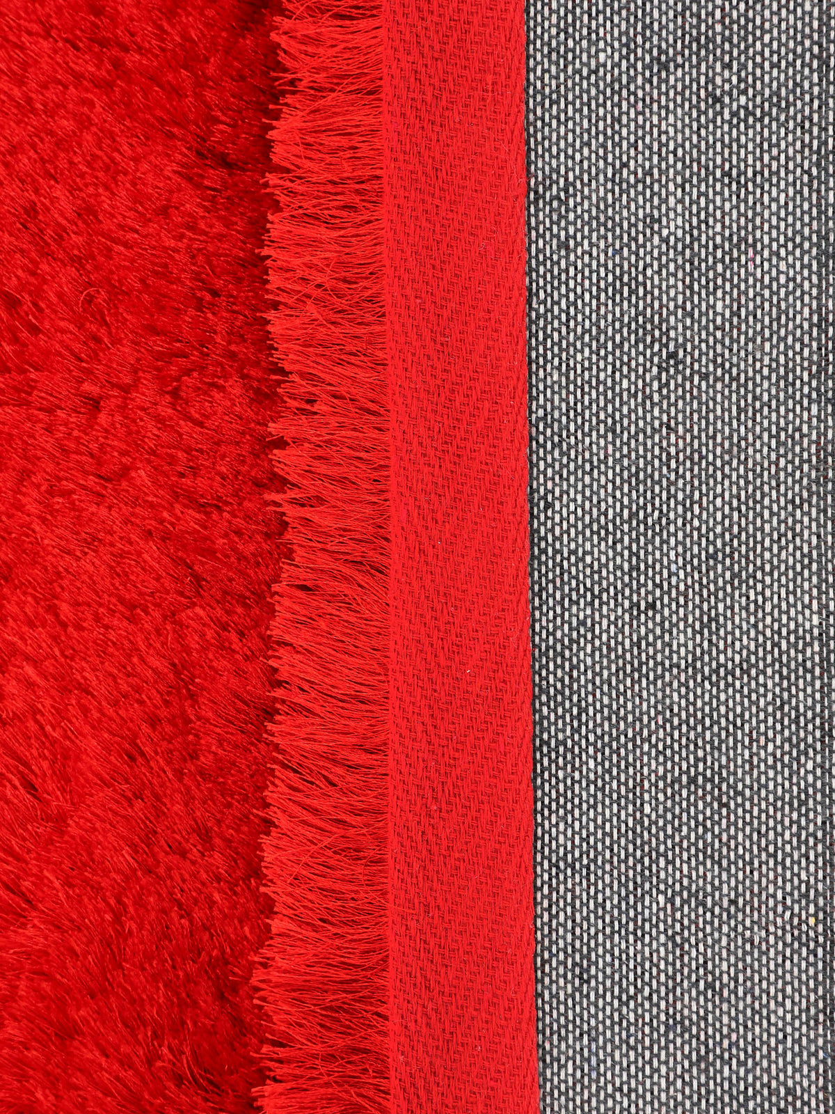 Hochflorteppich Breeze Läufer Rot