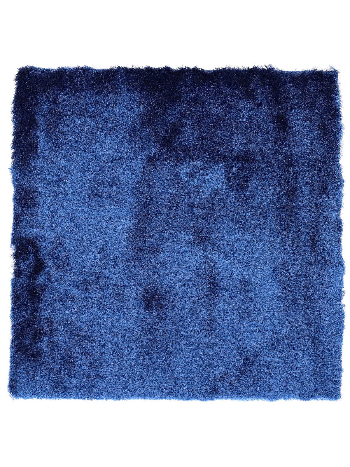 Hochflorteppich Breeze Quadratisch Blau