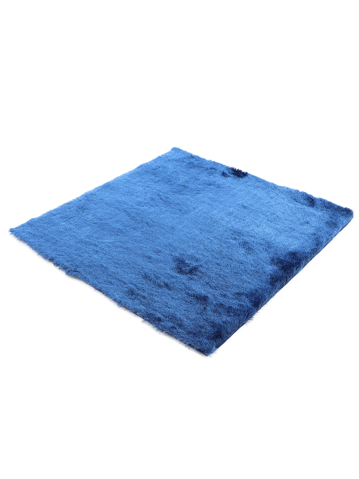 Hochflorteppich Breeze Quadratisch Blau