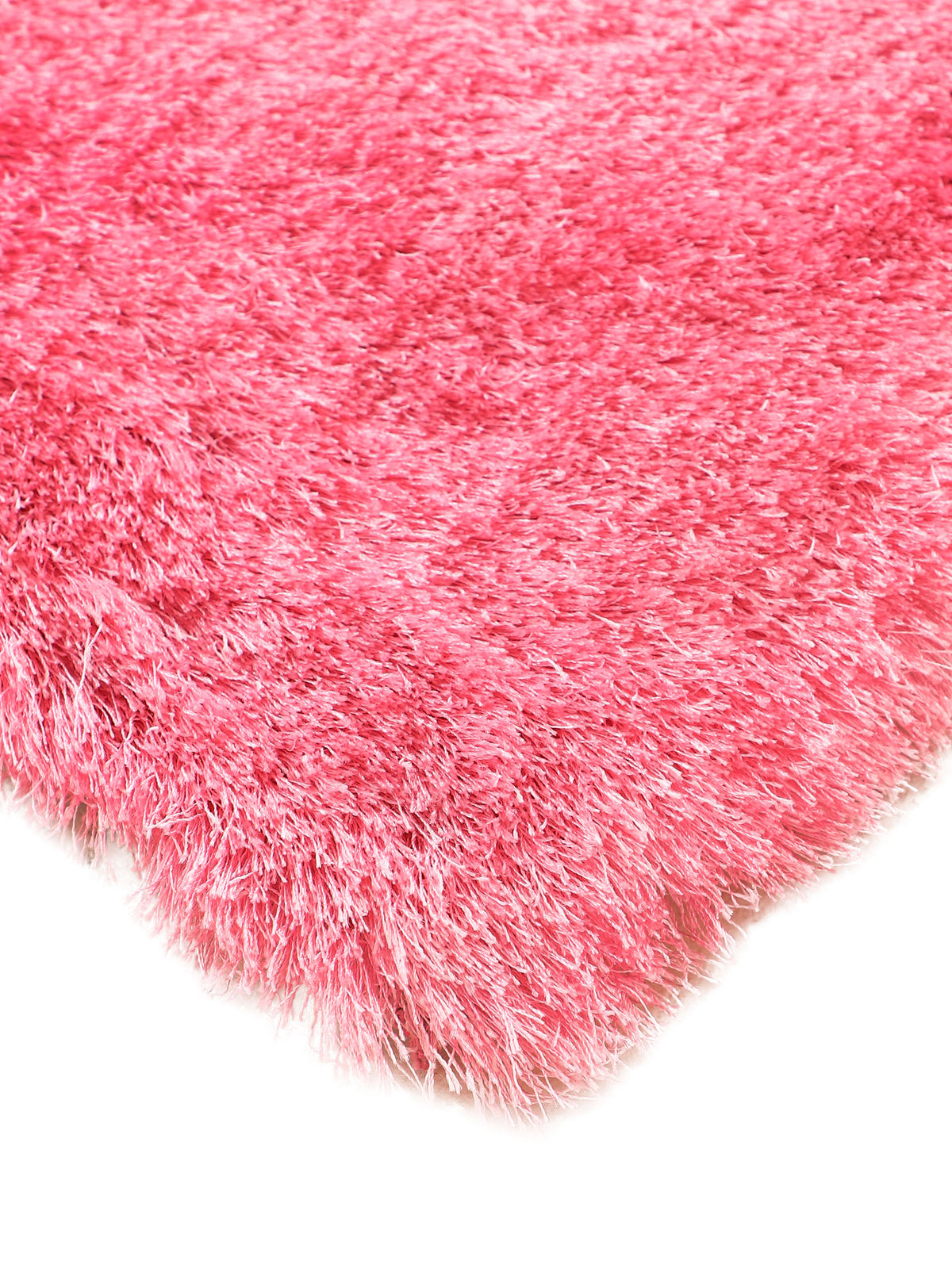Hochflorteppich Breeze Quadratisch Rosa