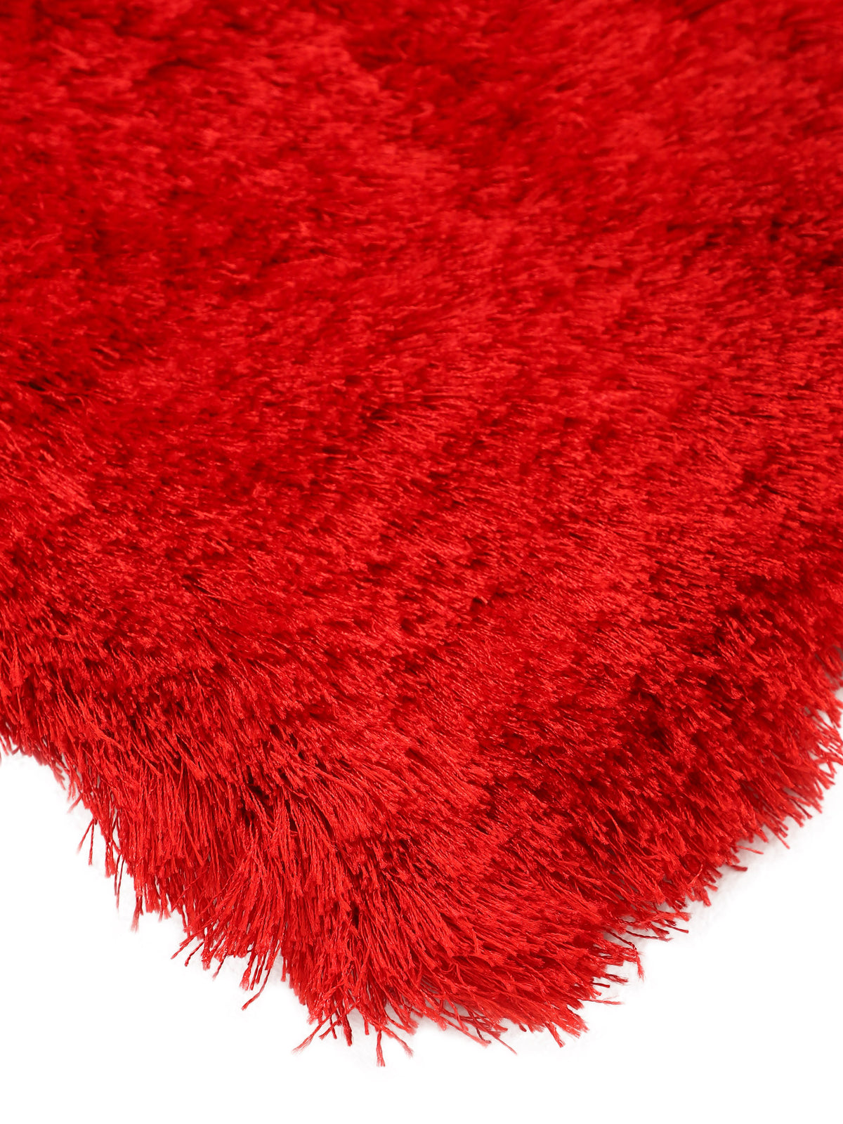 Hochflorteppich Breeze Quadratisch Rot