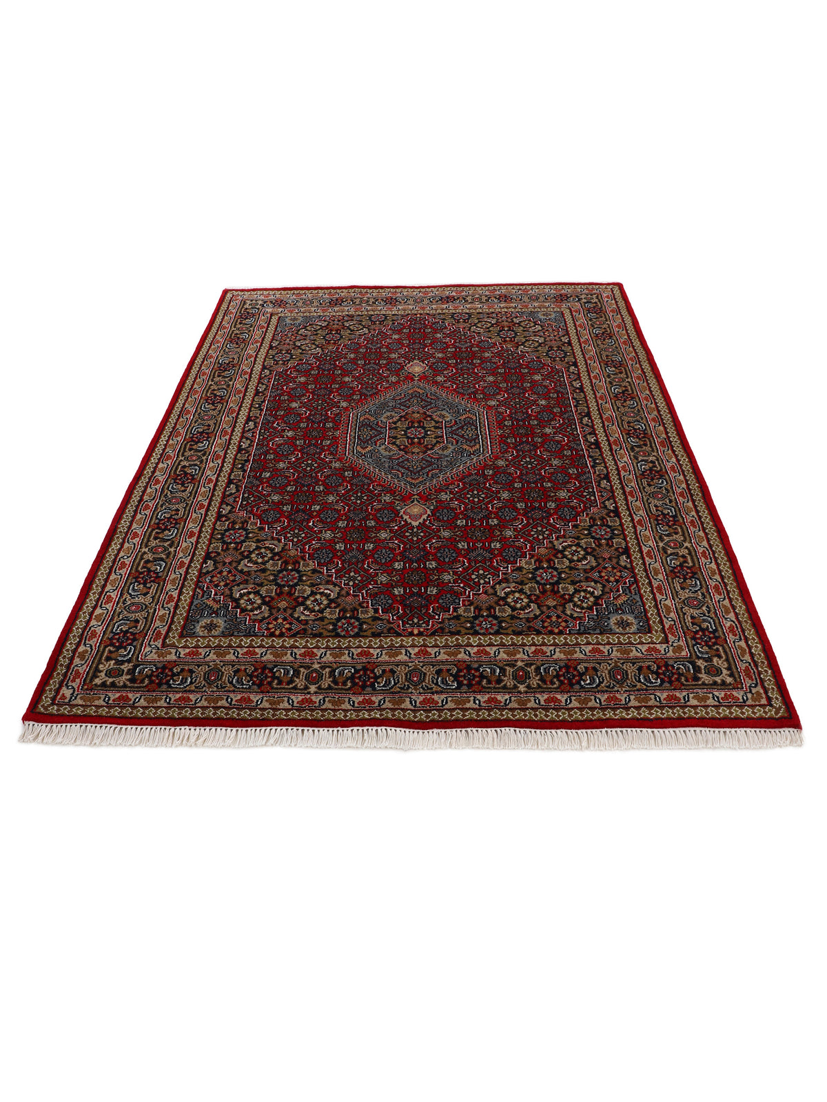 Bidjar Teppich Rot