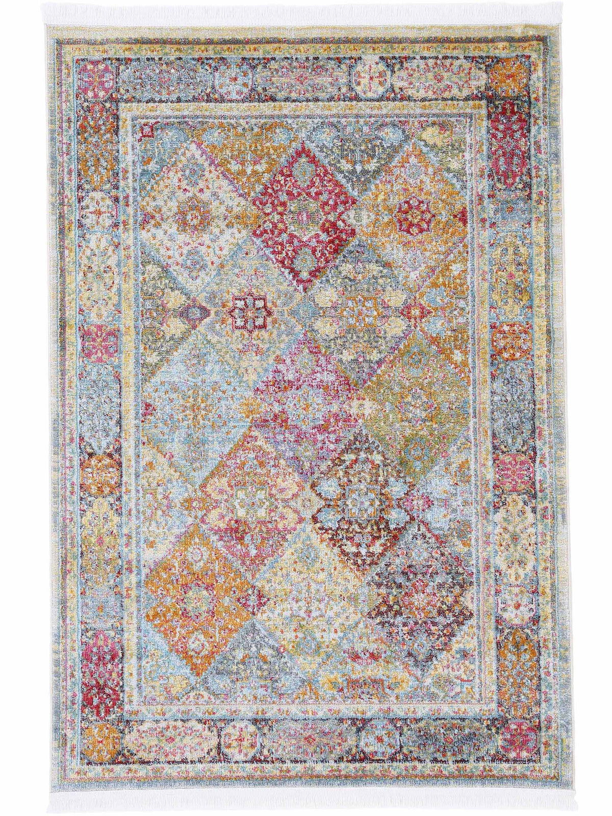 Vintage Teppich Harleen Multicolor