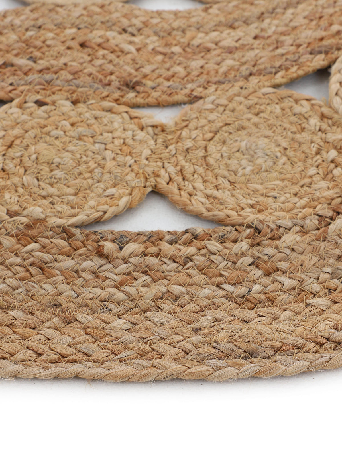Juteteppich Dana Rund Beige