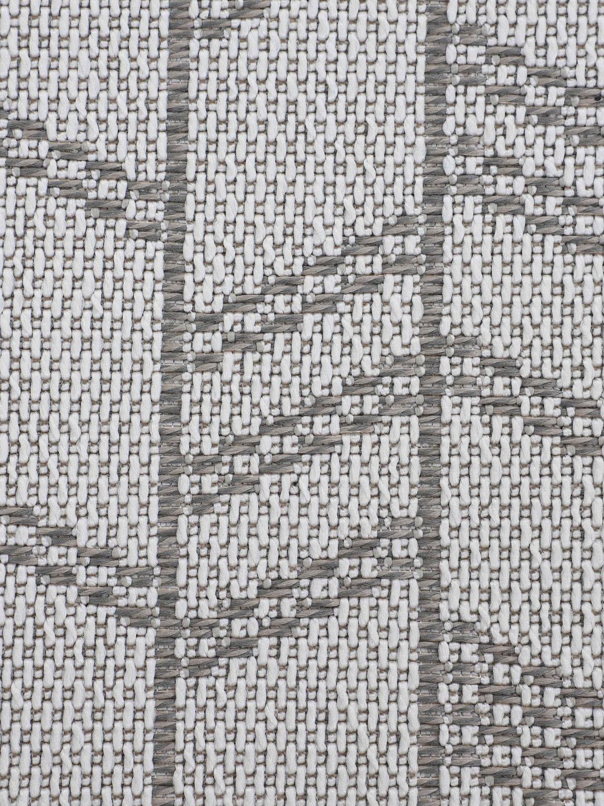 In- & Outdoor Teppich Boho Läufer Beige