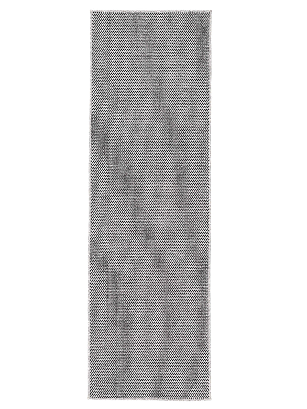 In- & Outdoor Teppich Boho Läufer Beige