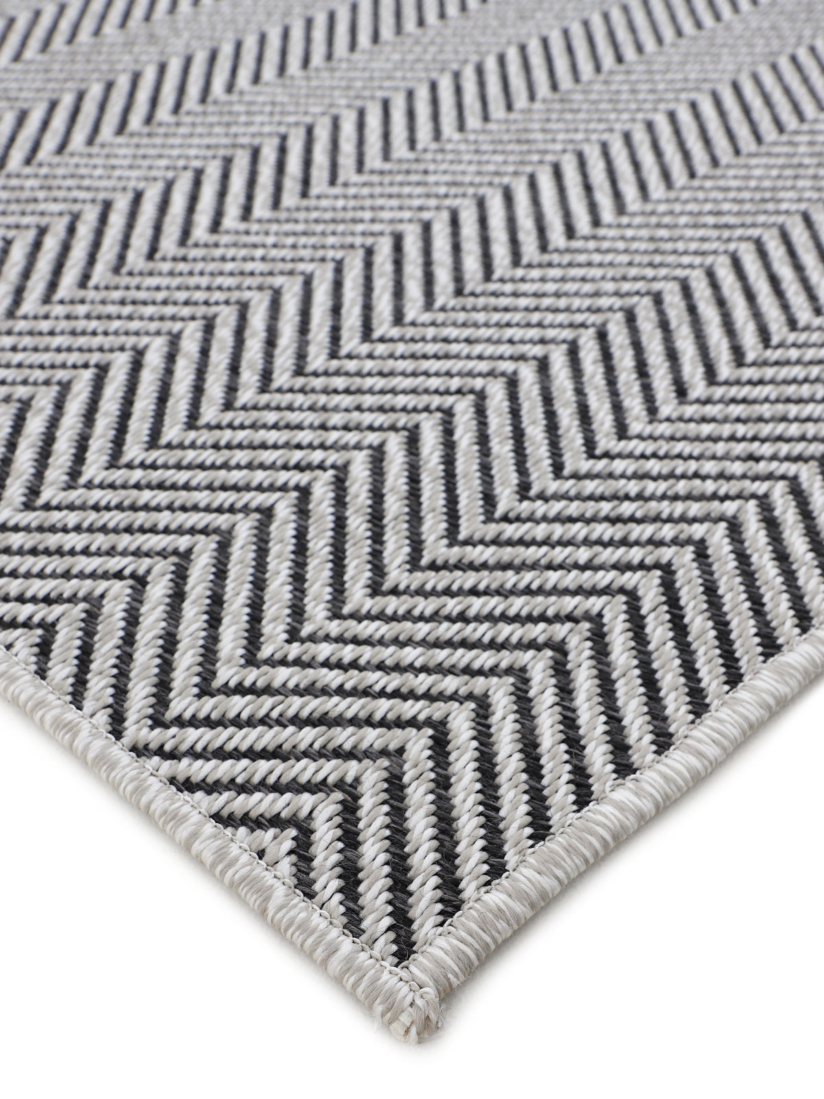 In- & Outdoor Teppich Boho Läufer Beige