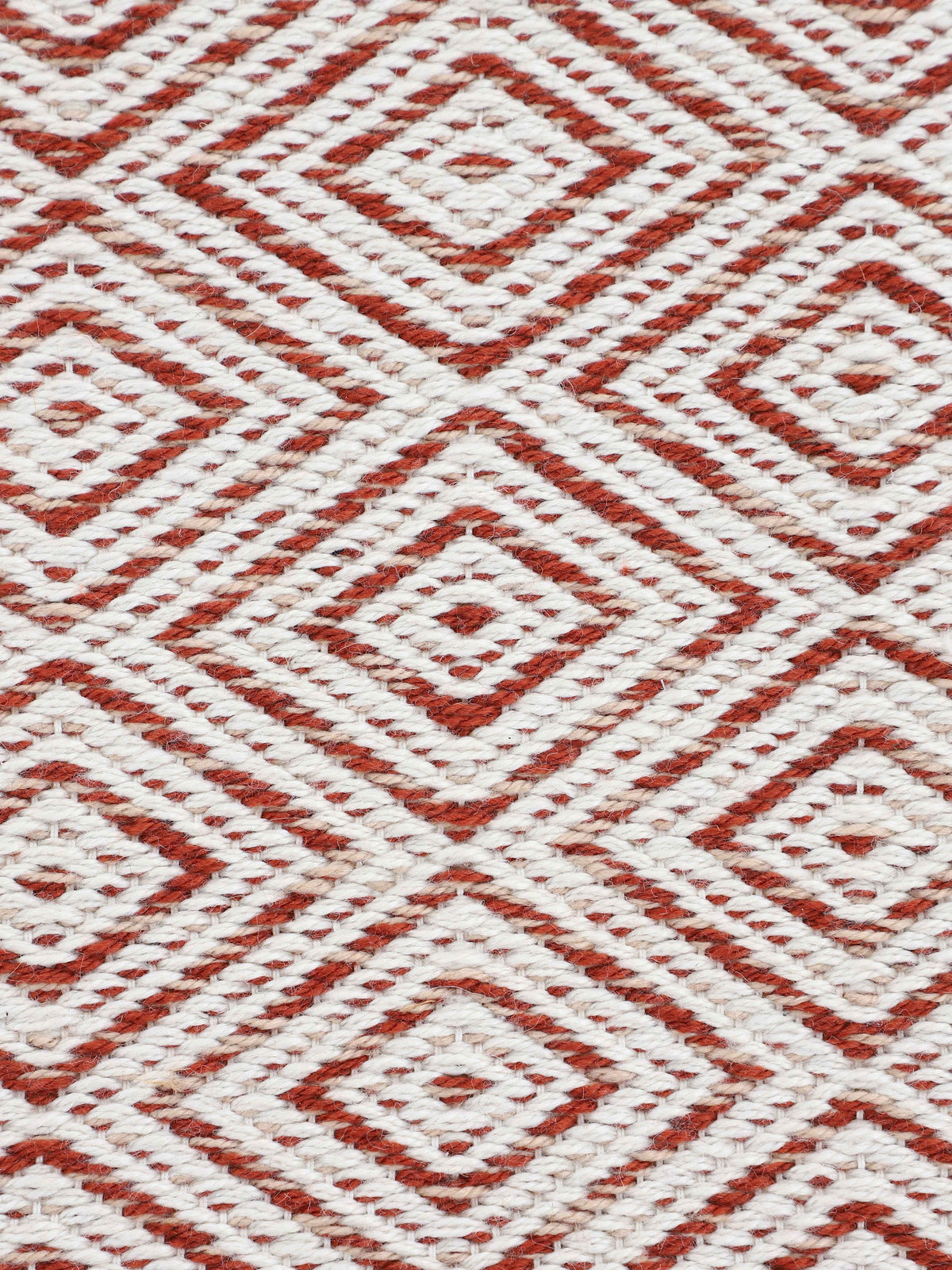 In- & Outdoor Teppich aus recyceltem Material Orange