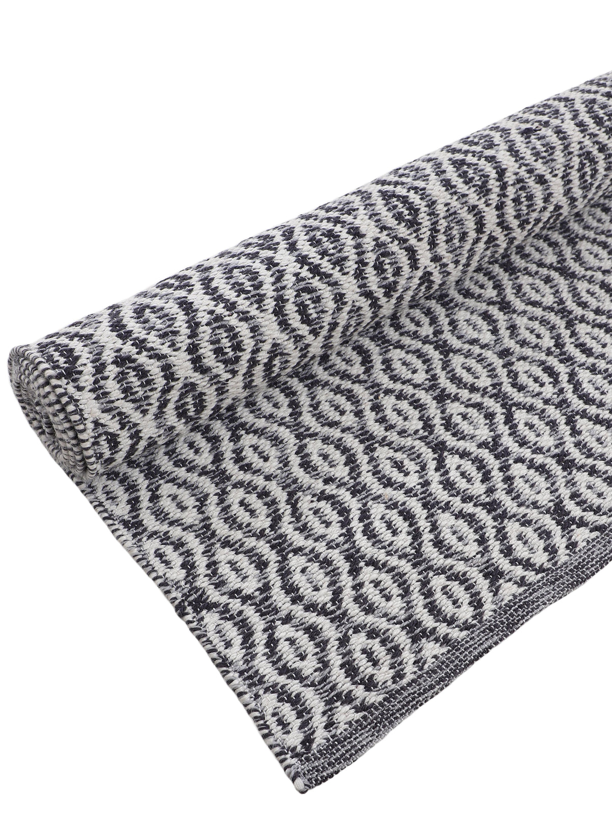In- & Outdoor Teppich aus recyceltem Material Grau