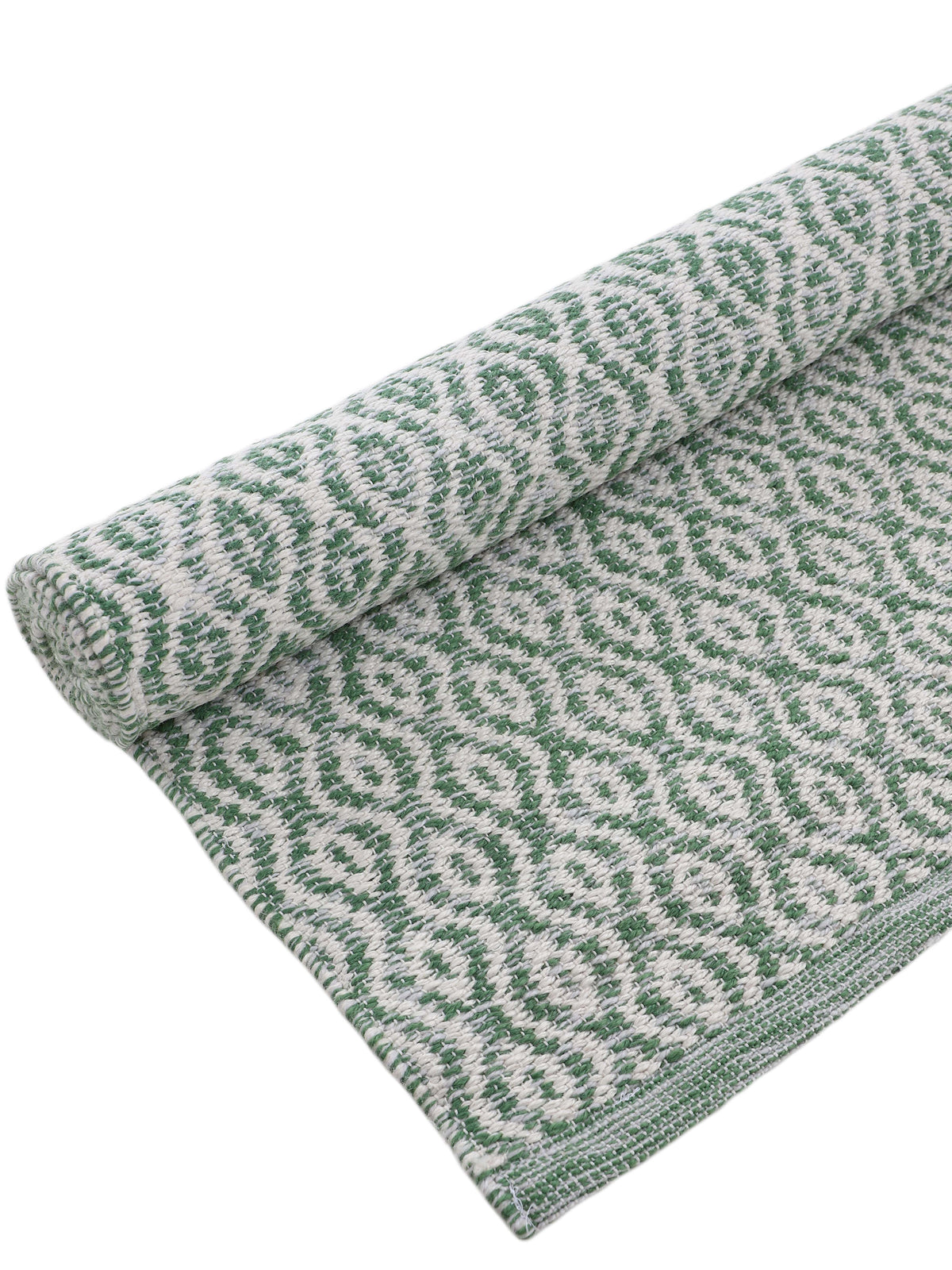In- & Outdoor Teppich aus recyceltem Material Hellgrün