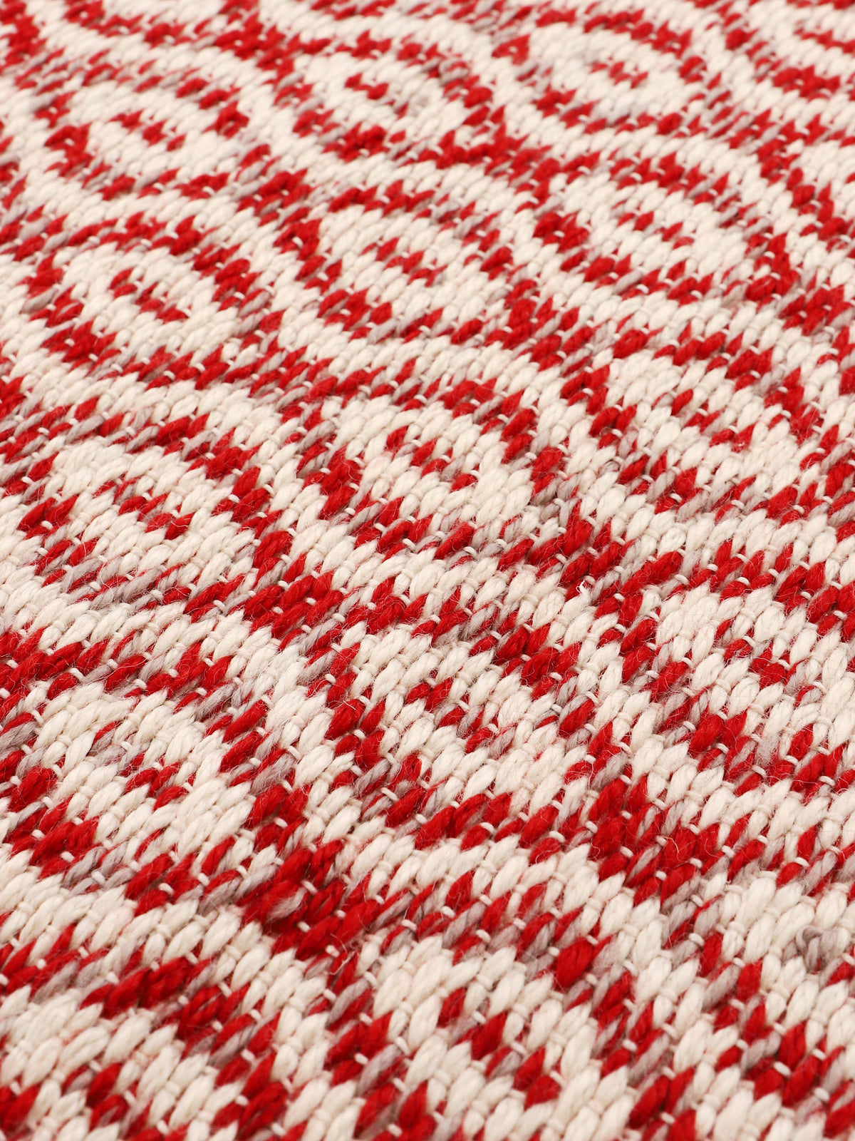 In- & Outdoor Teppich aus recyceltem Material Rot