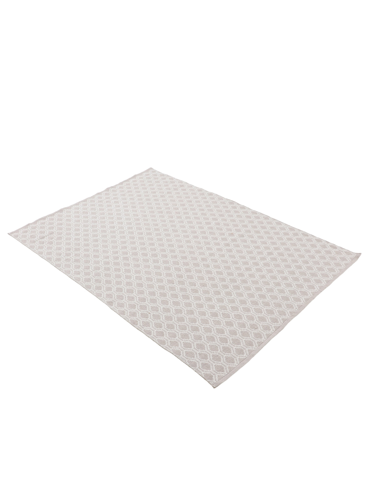 In- & Outdoor Teppich aus recyceltem Material Beige