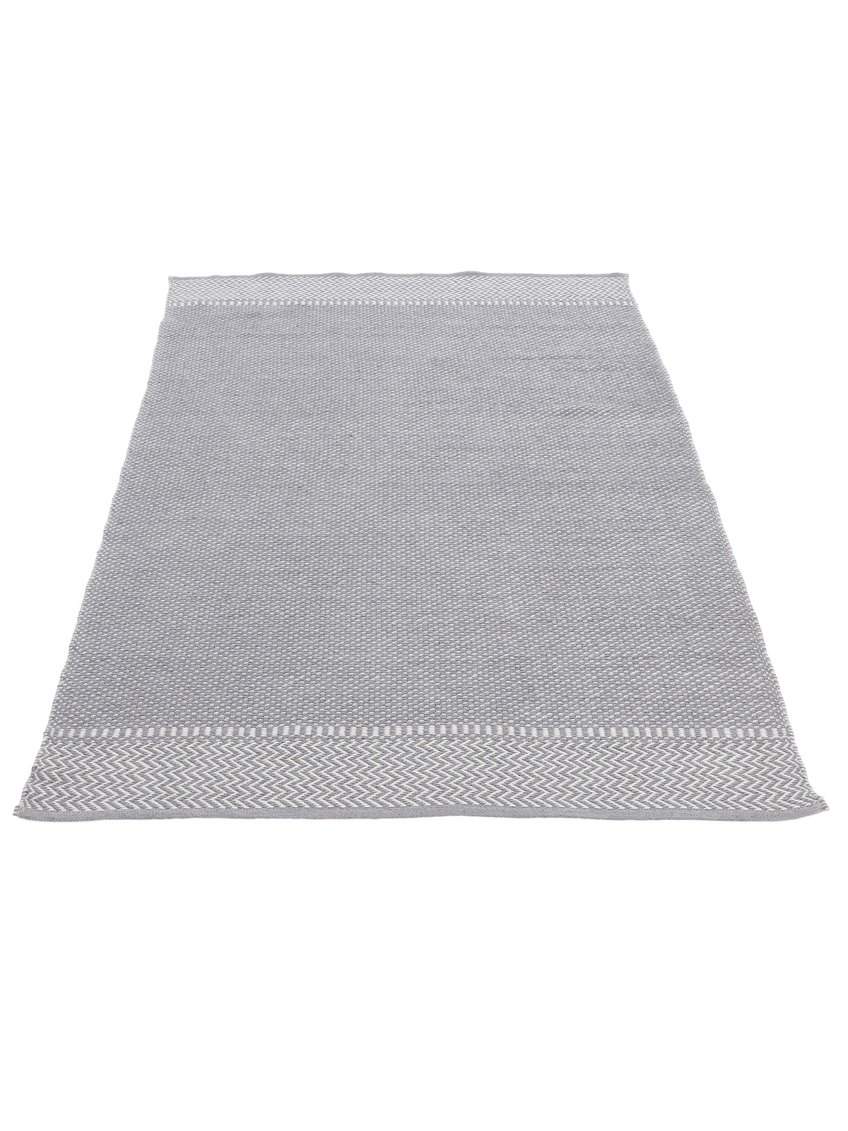 In- & Outdoor Teppich aus recyceltem Material Grau