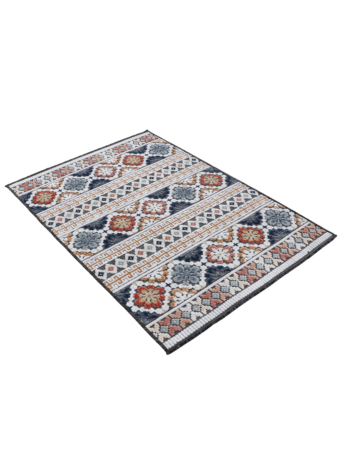In- & Outdoor Teppich Deja Dunkelblau