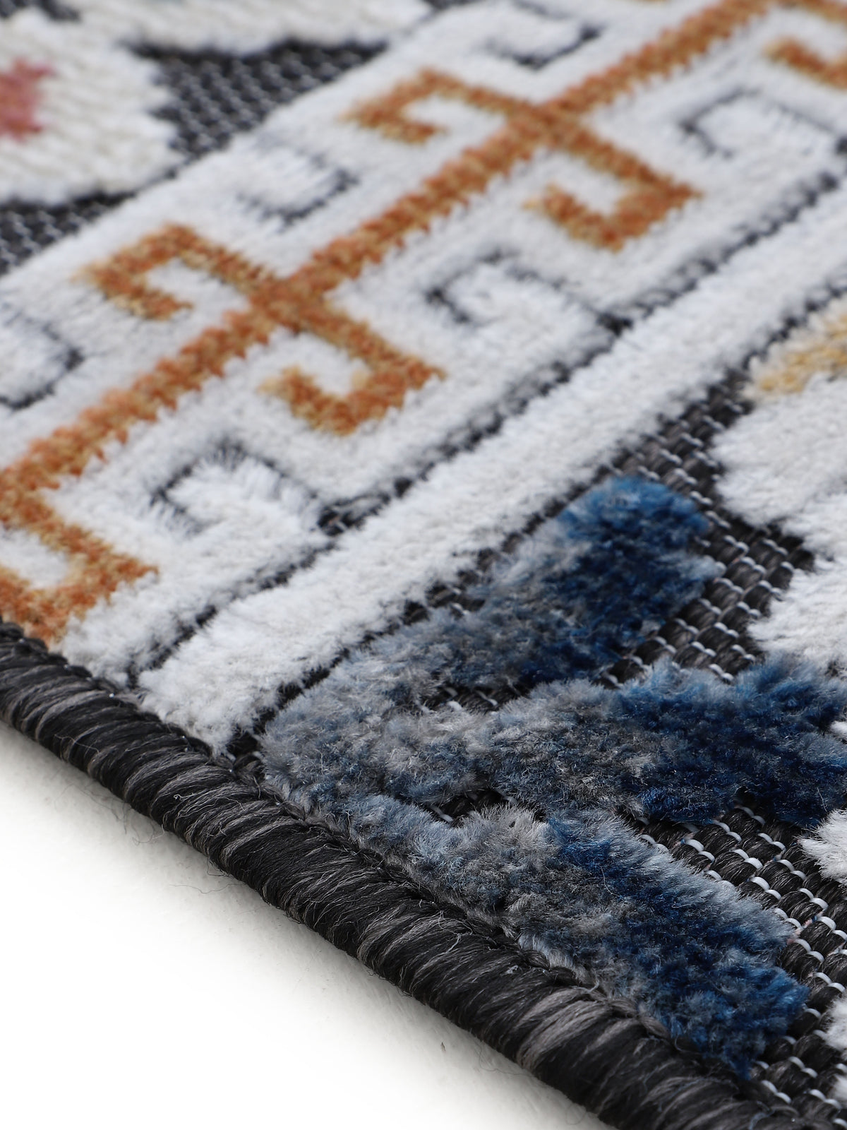 In- & Outdoor Teppich Deja Dunkelblau