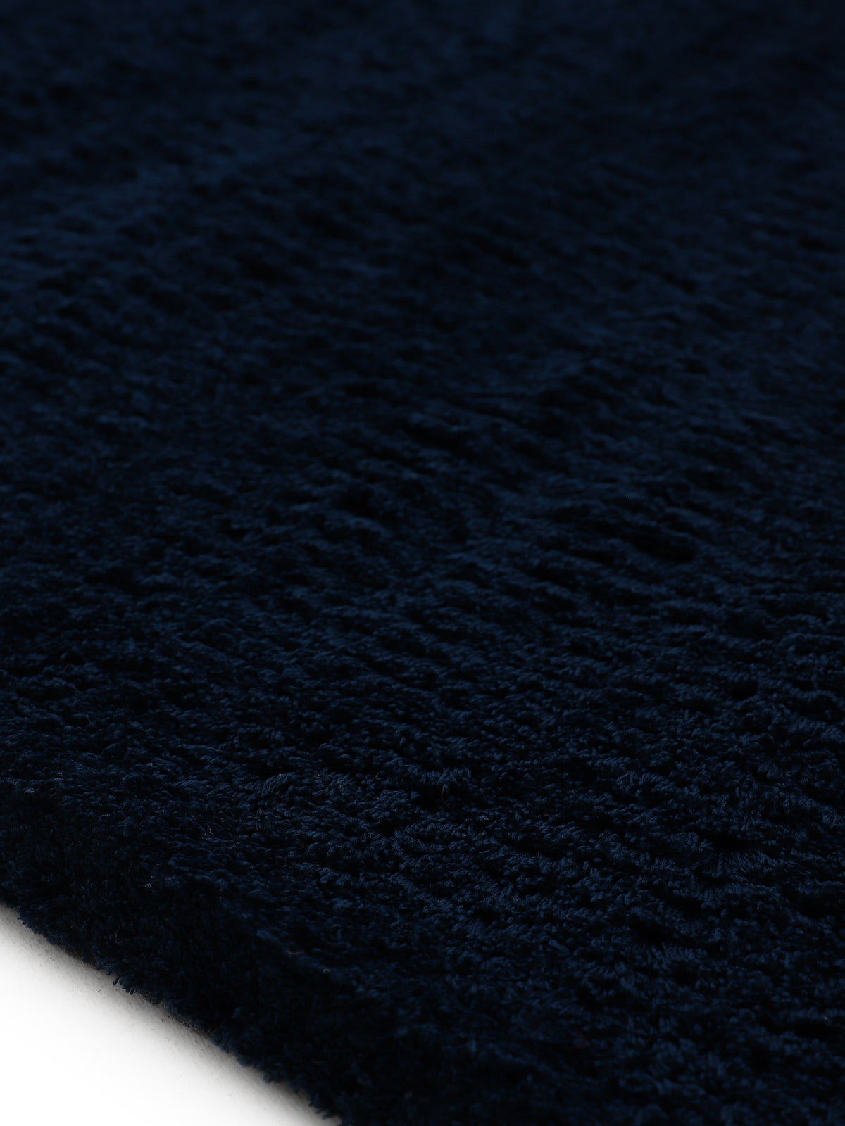 Hochflorteppich Silky Blau