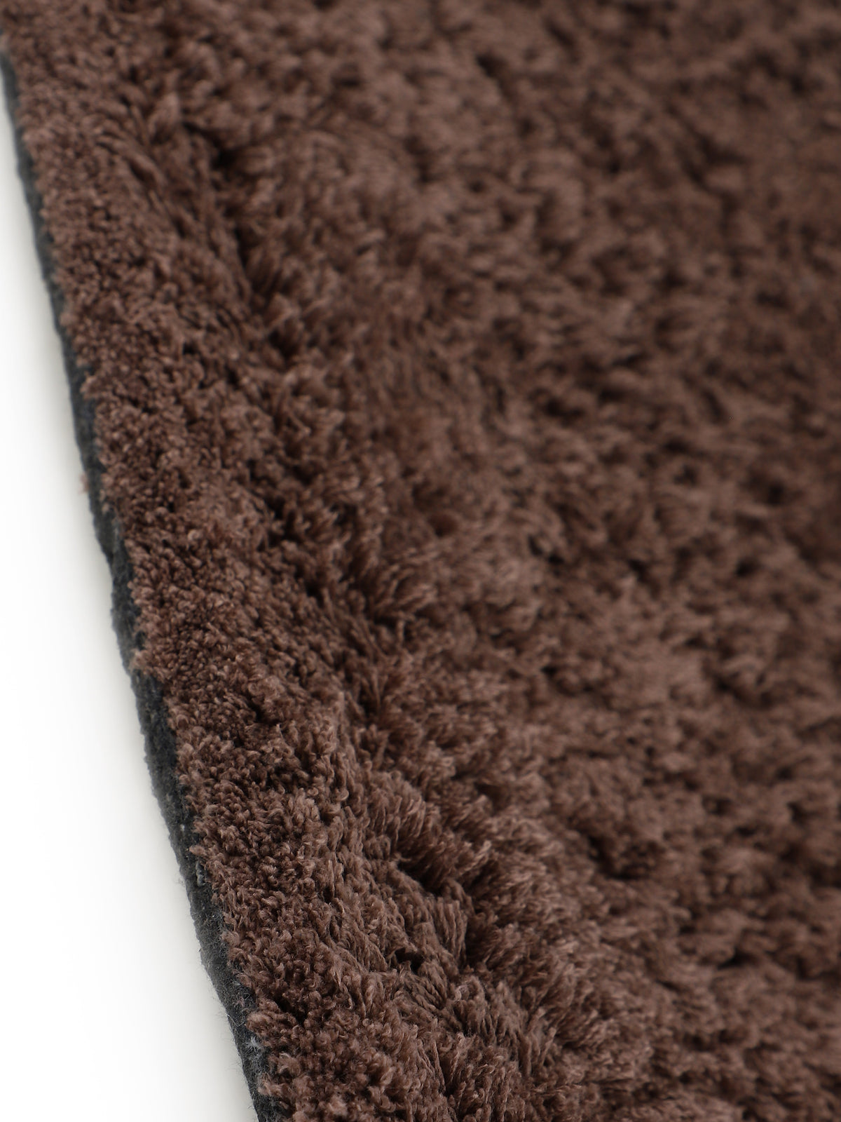 Hochflorteppich Silky Braun