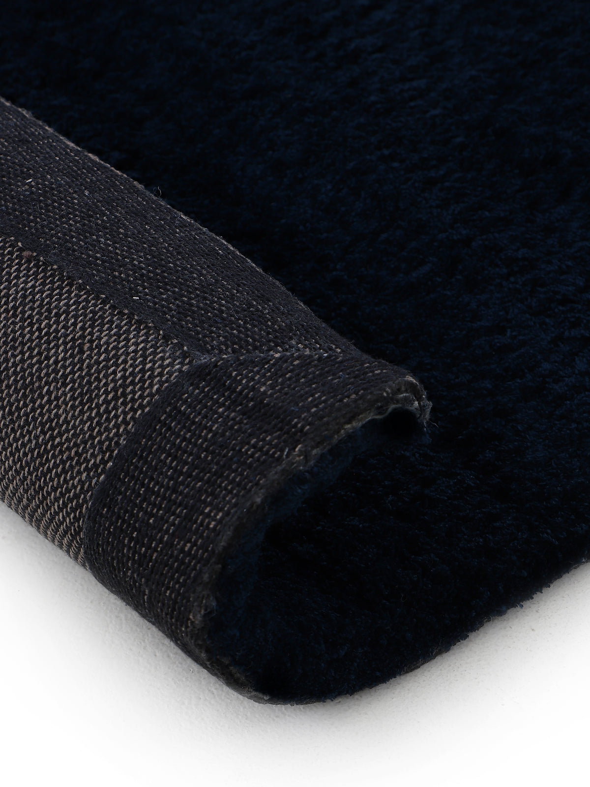 Hochflorteppich Silky Rund Blau