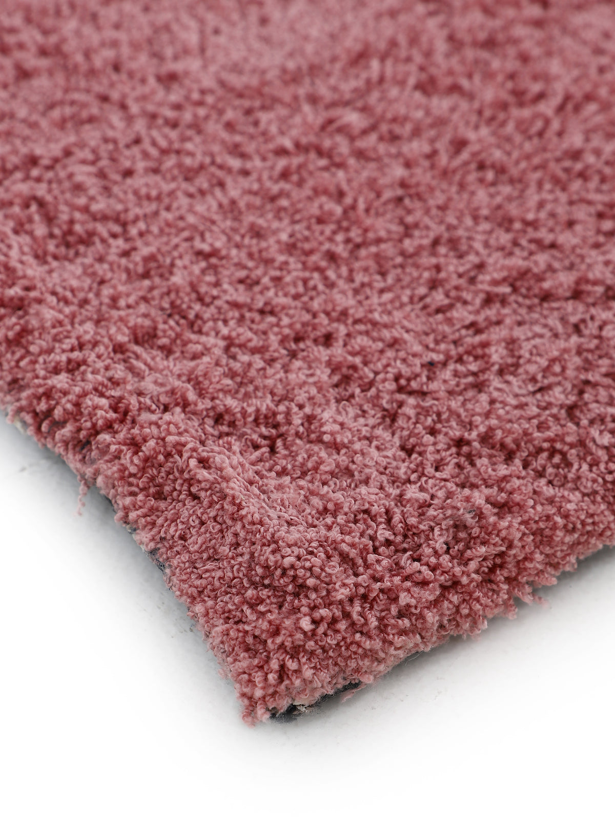Hochflorteppich Silky Rund Rosa