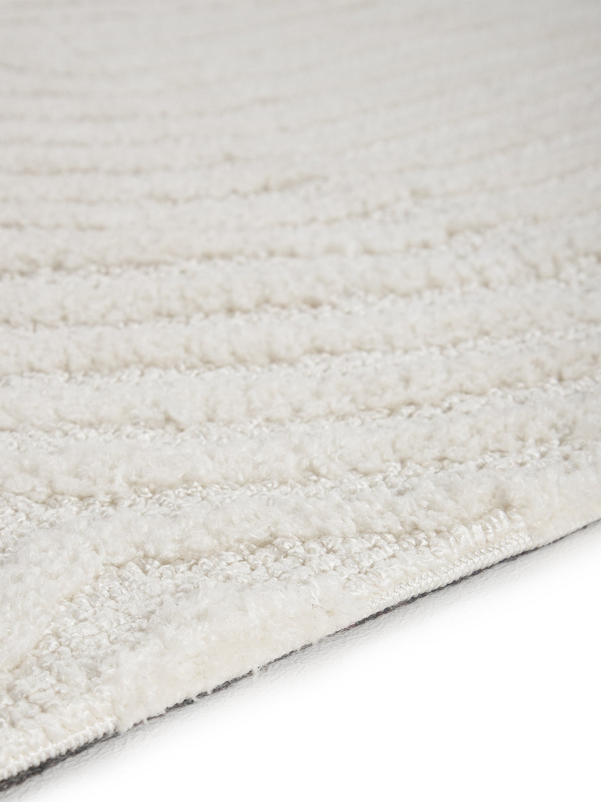 Teppich Holly Rund Creme