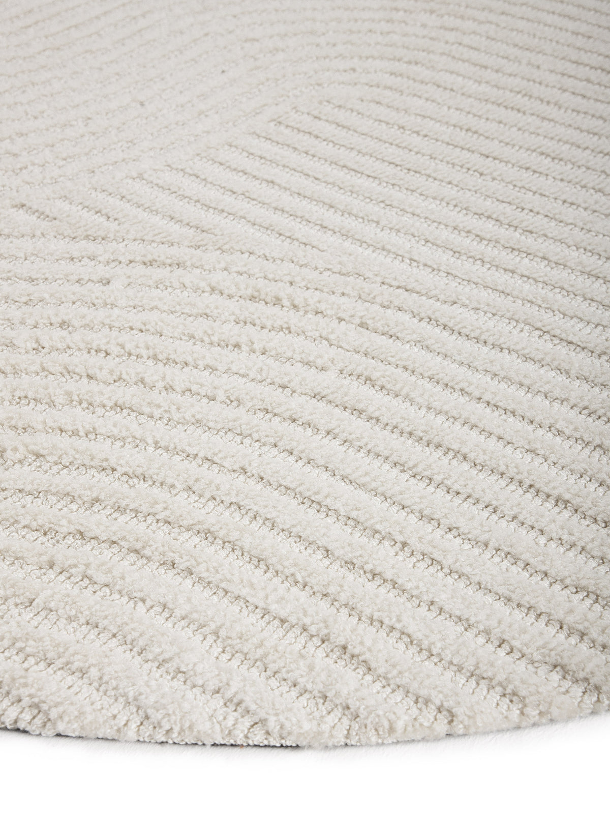 Teppich Holly Zen Rund Creme