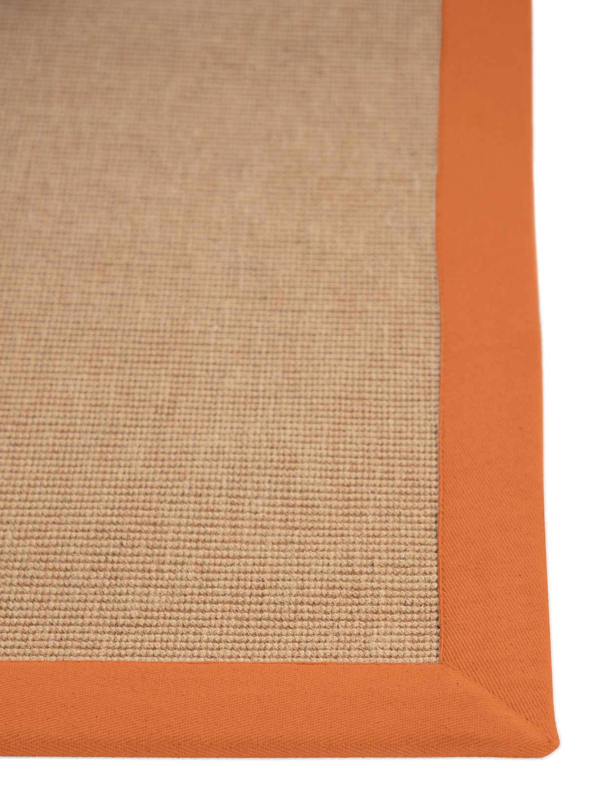 Sisalteppich Läufer Orange aus Sisal/Jute
