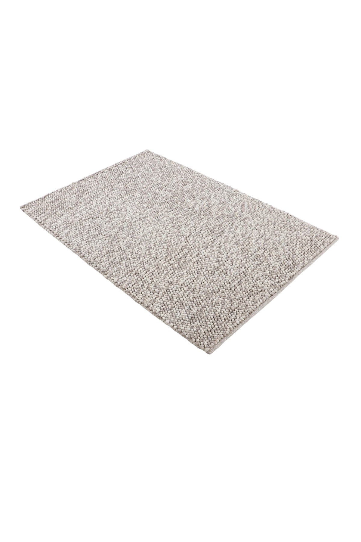 Wollteppich Calo Beige in beige aus wolle