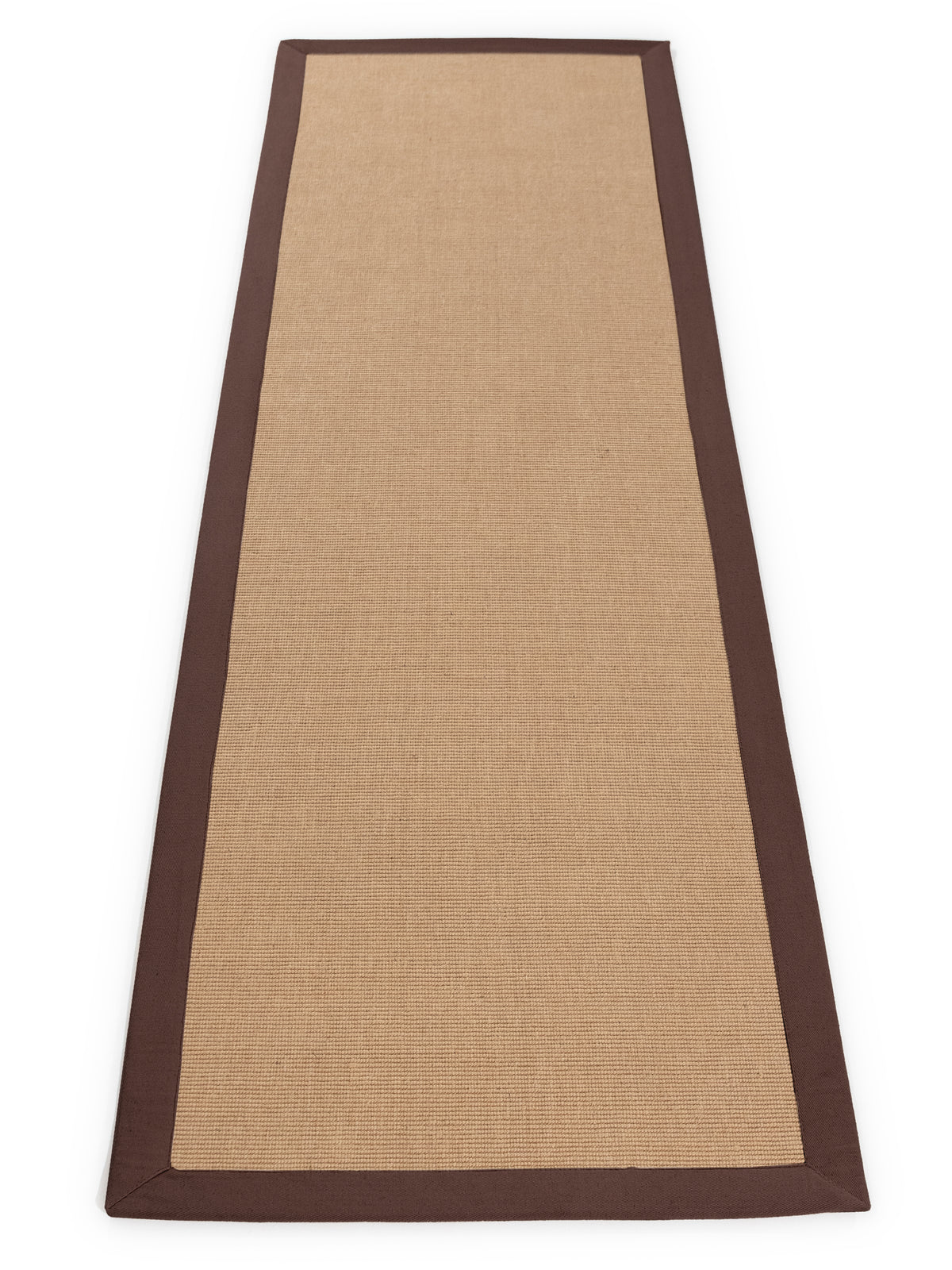 Sisalteppich Läufer Braun in braun aus sisal/jute