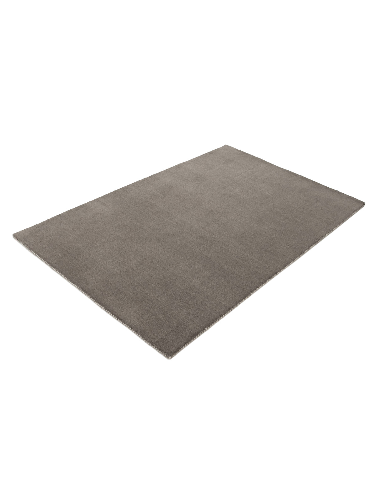 Wollteppich Gabbeh Lola Grau aus Wolle