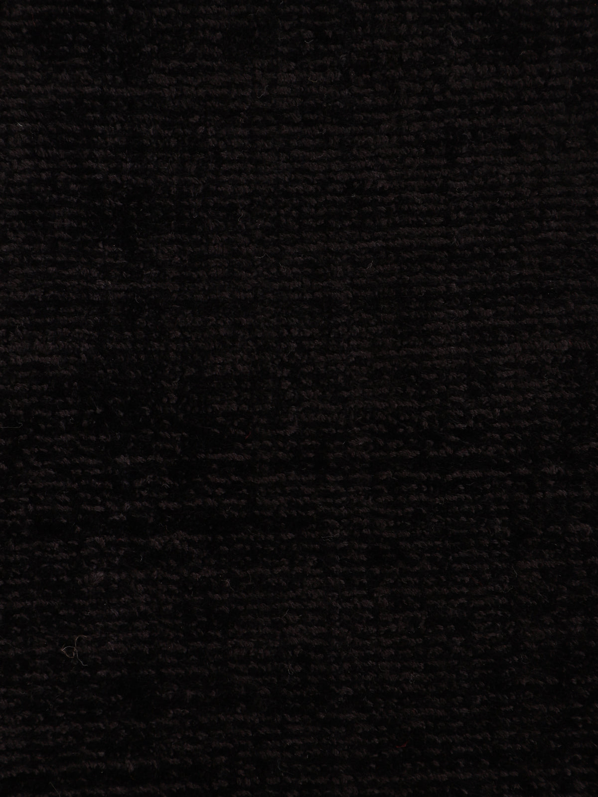 Viskoseteppich Rund Ava Schwarz in schwarz aus viskose