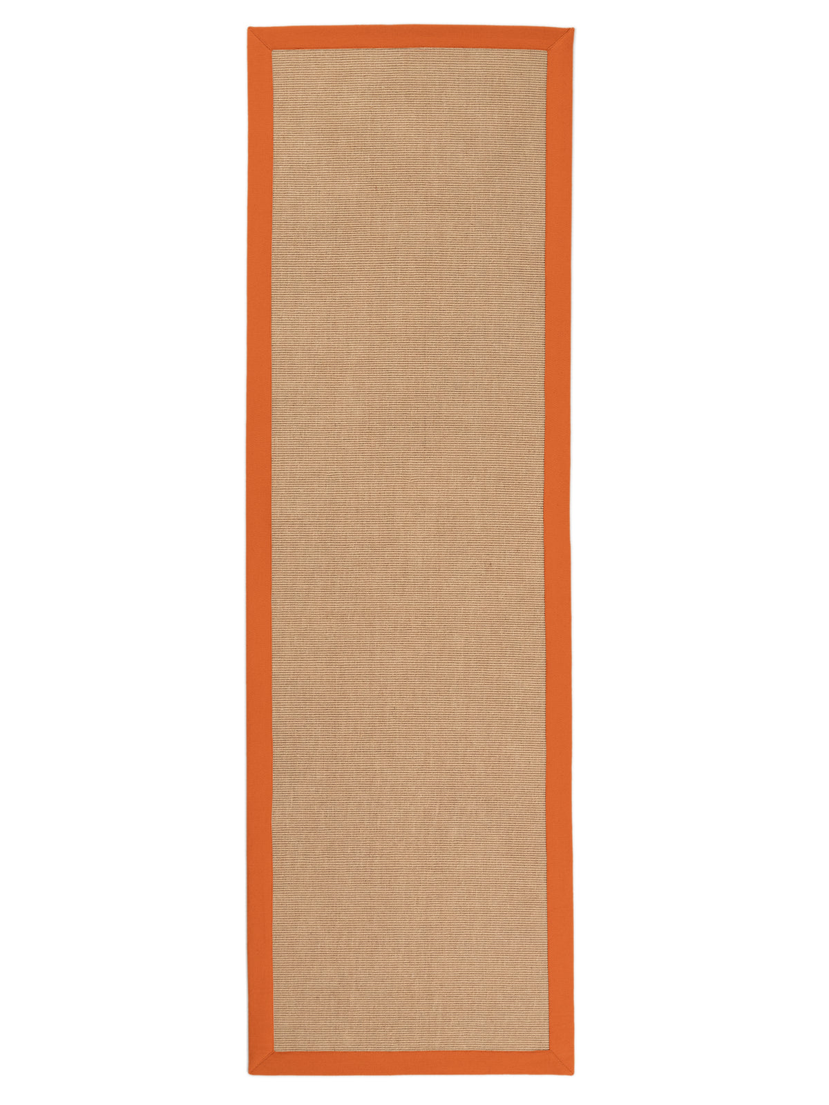 Sisalteppich Läufer Orange aus Sisal/Jute