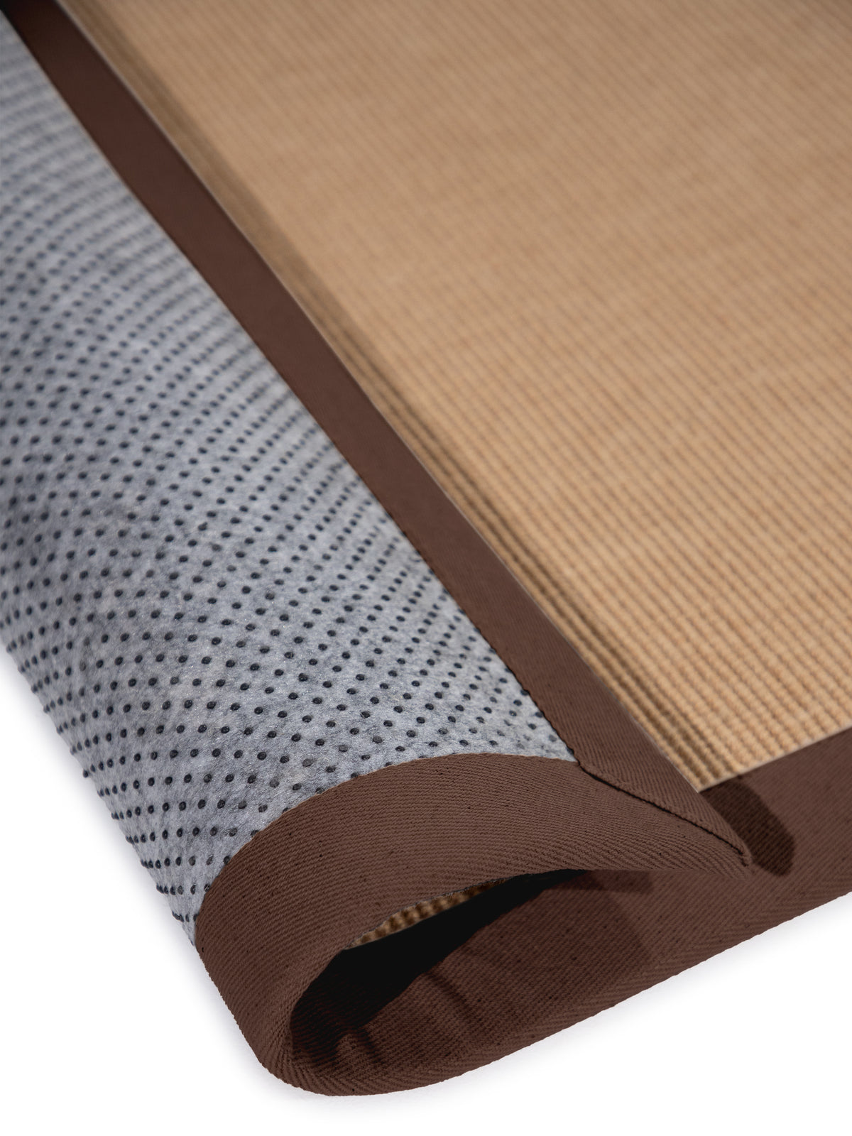 Sisalteppich Läufer Braun in braun aus sisal/jute