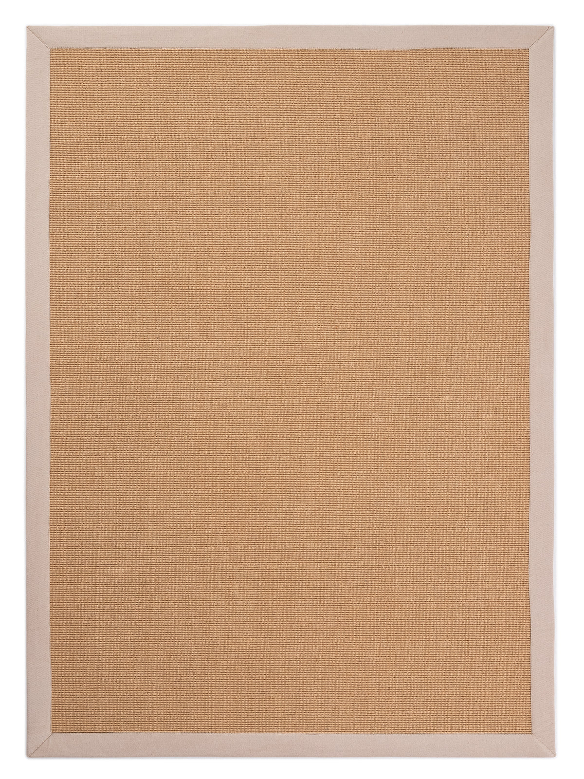 Sisalteppich Beige in beige aus sisal/jute