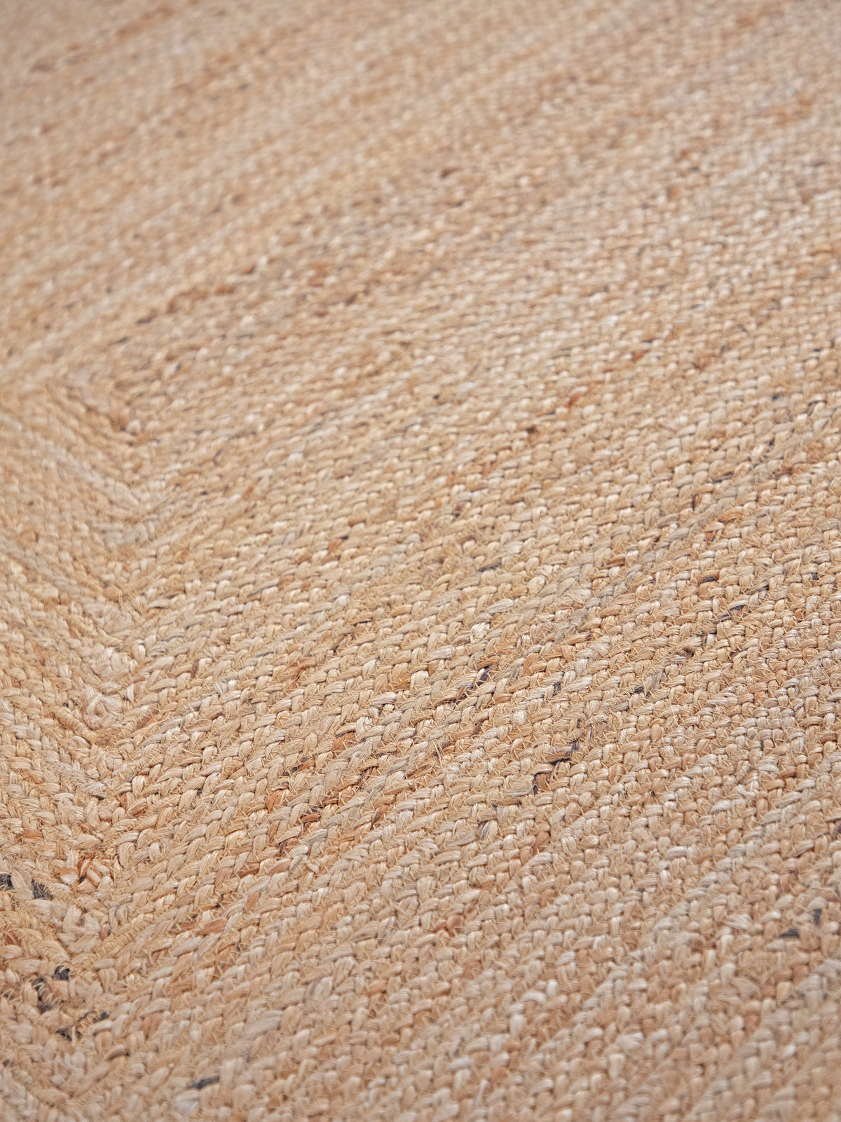 Juteteppich Nele Quadratisch Beige aus Sisal/Jute