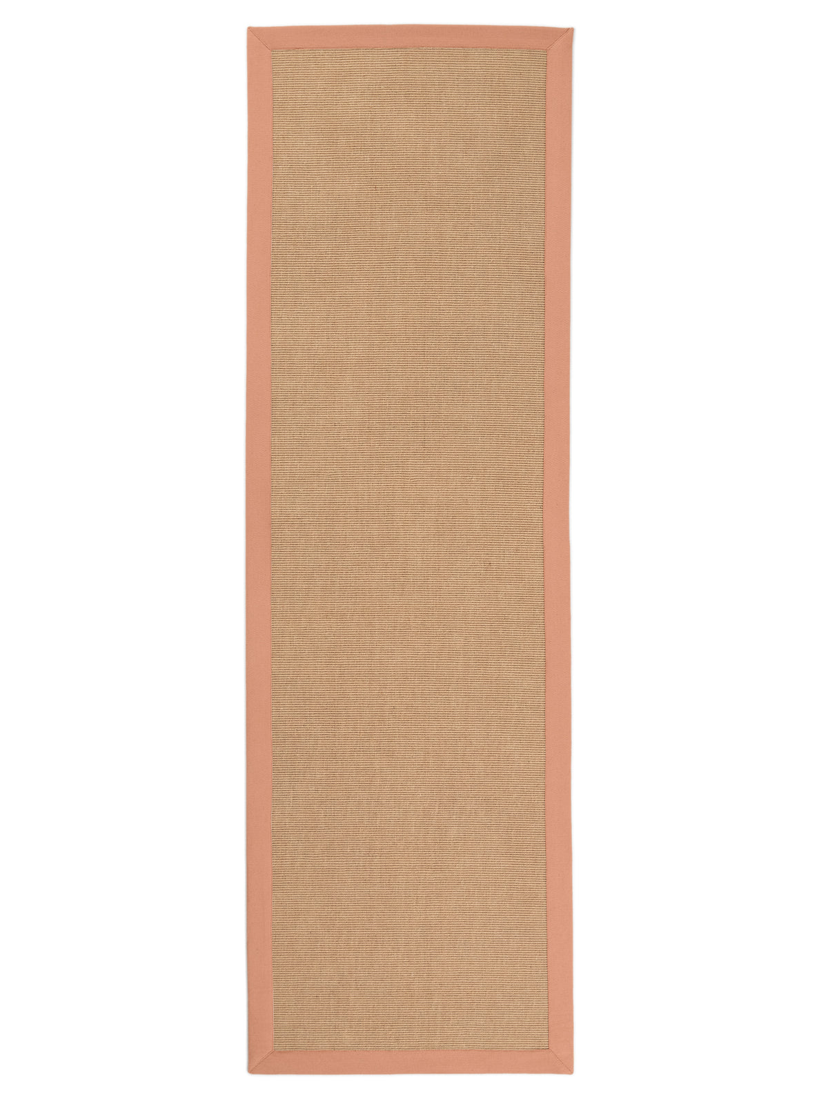 Sisalteppich Läufer Pfirsich in pfirsich aus sisal/jute