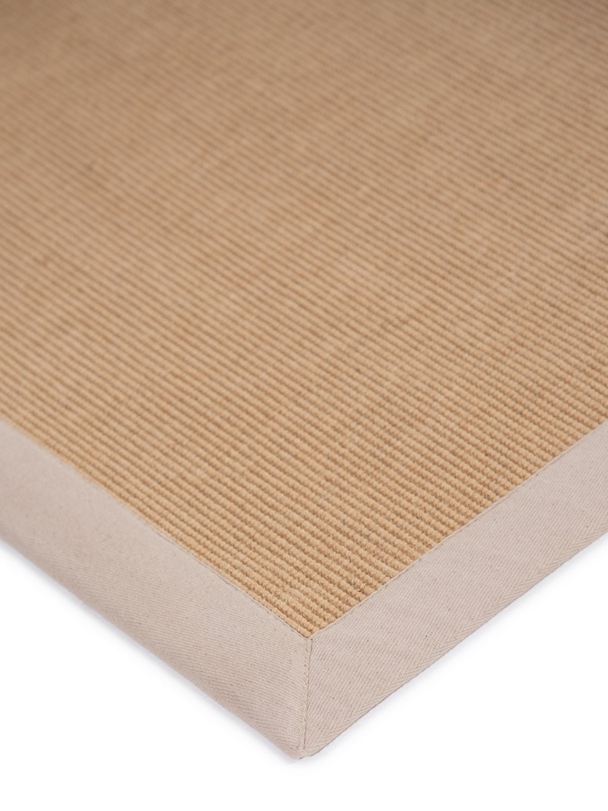 Sisalteppich Beige in beige aus sisal/jute