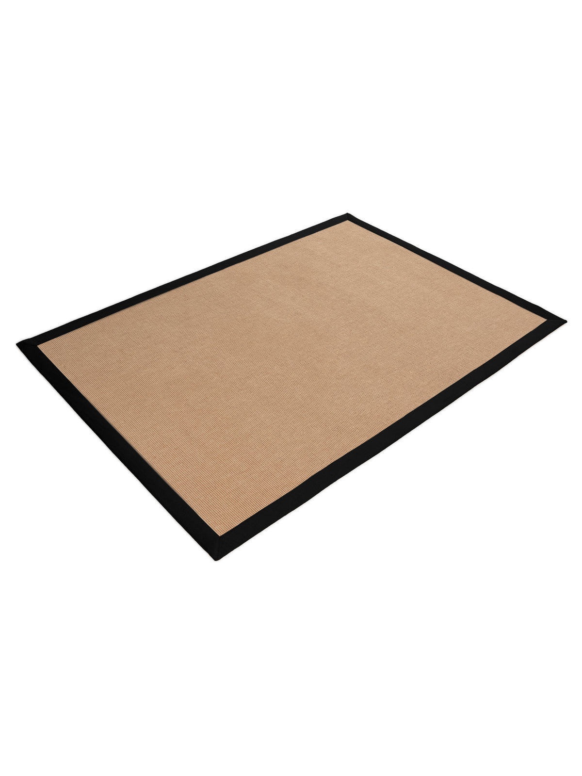 Sisalteppich Schwarz aus Sisal/Jute