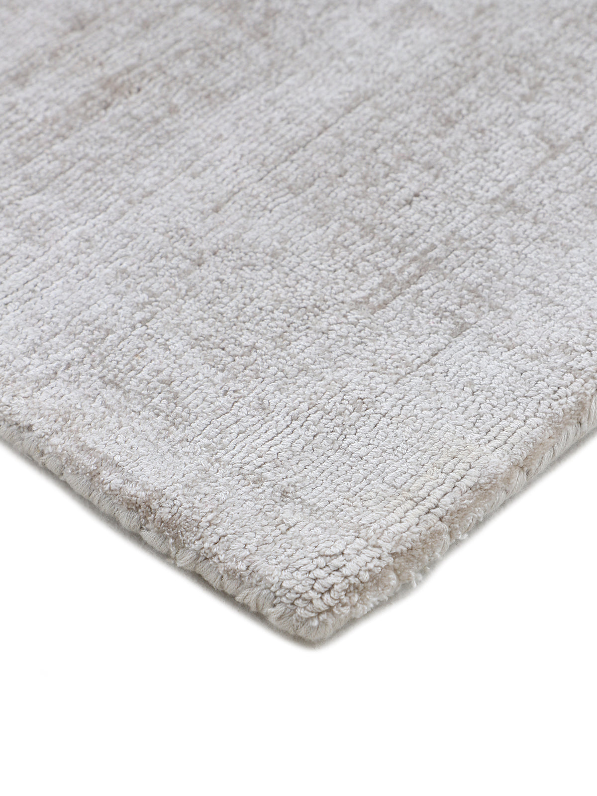 Viskoseteppich Ava Läufer Creme in creme aus viskose