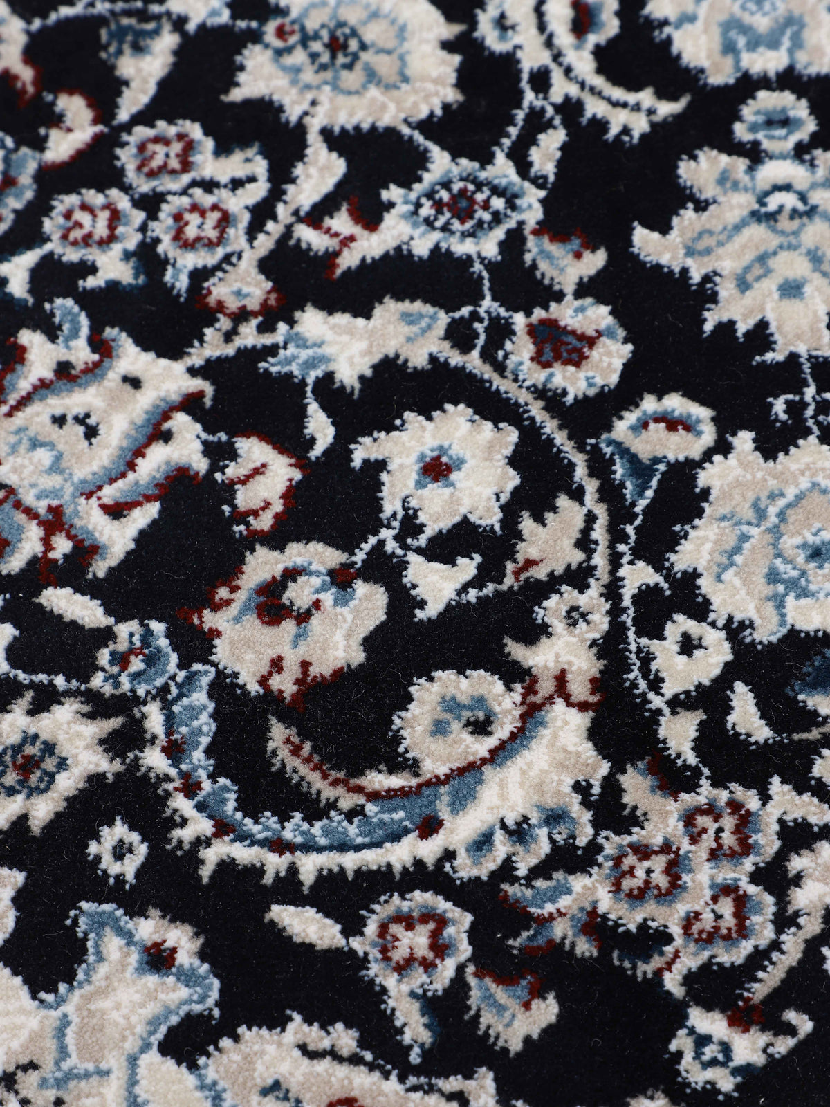 Teppich Nain Diane Läufer Dunkelblau in dunkelblau aus kunstfaser