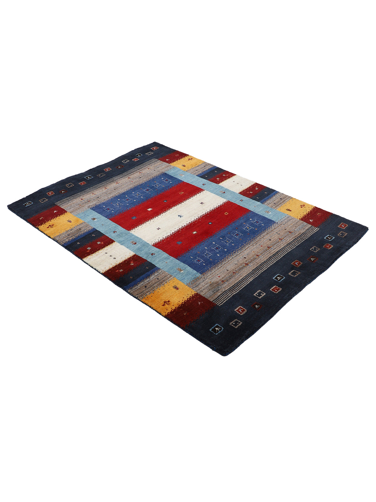 Wollteppich Gabbeh Don Multi