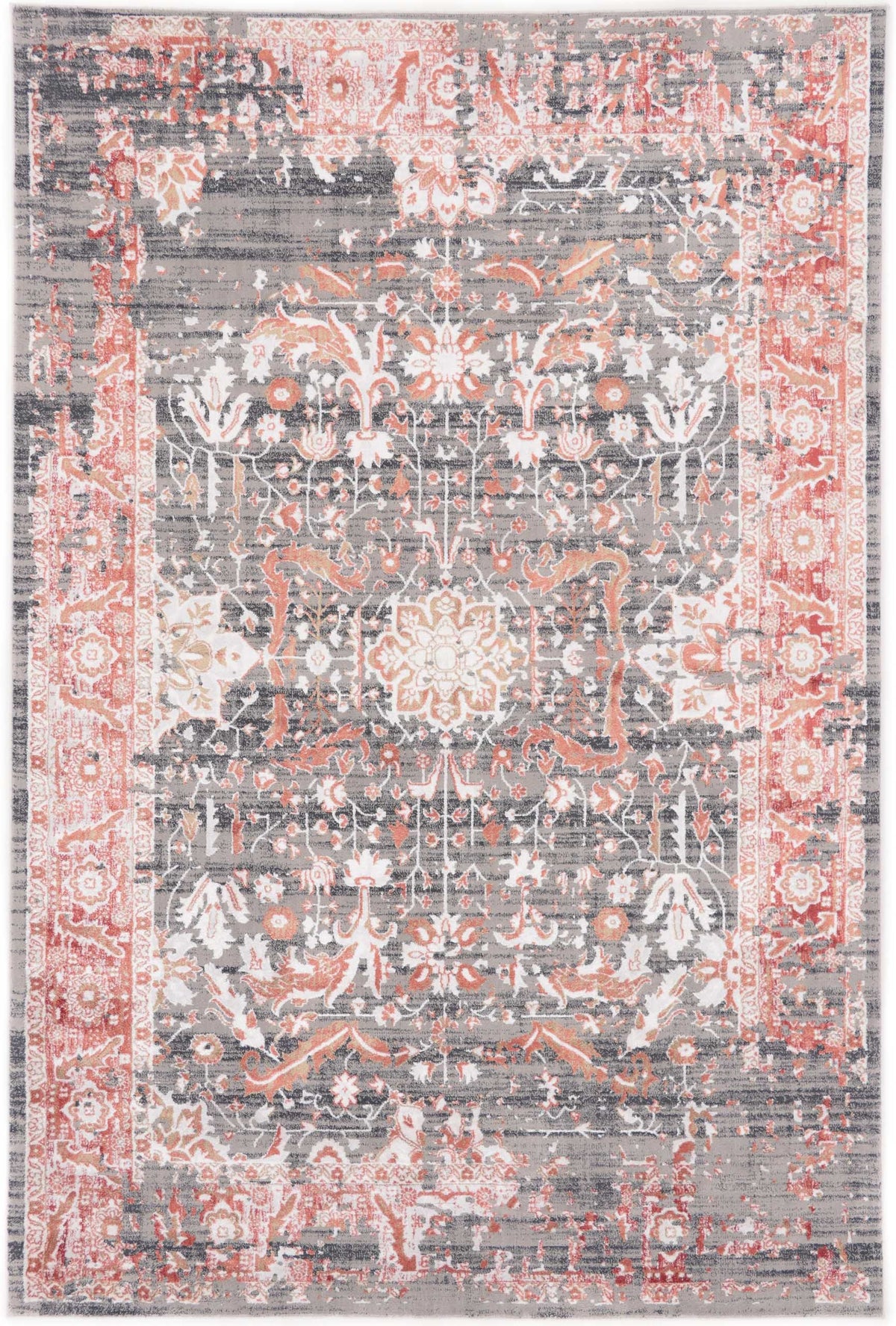 Vintage Teppich Medina Grau