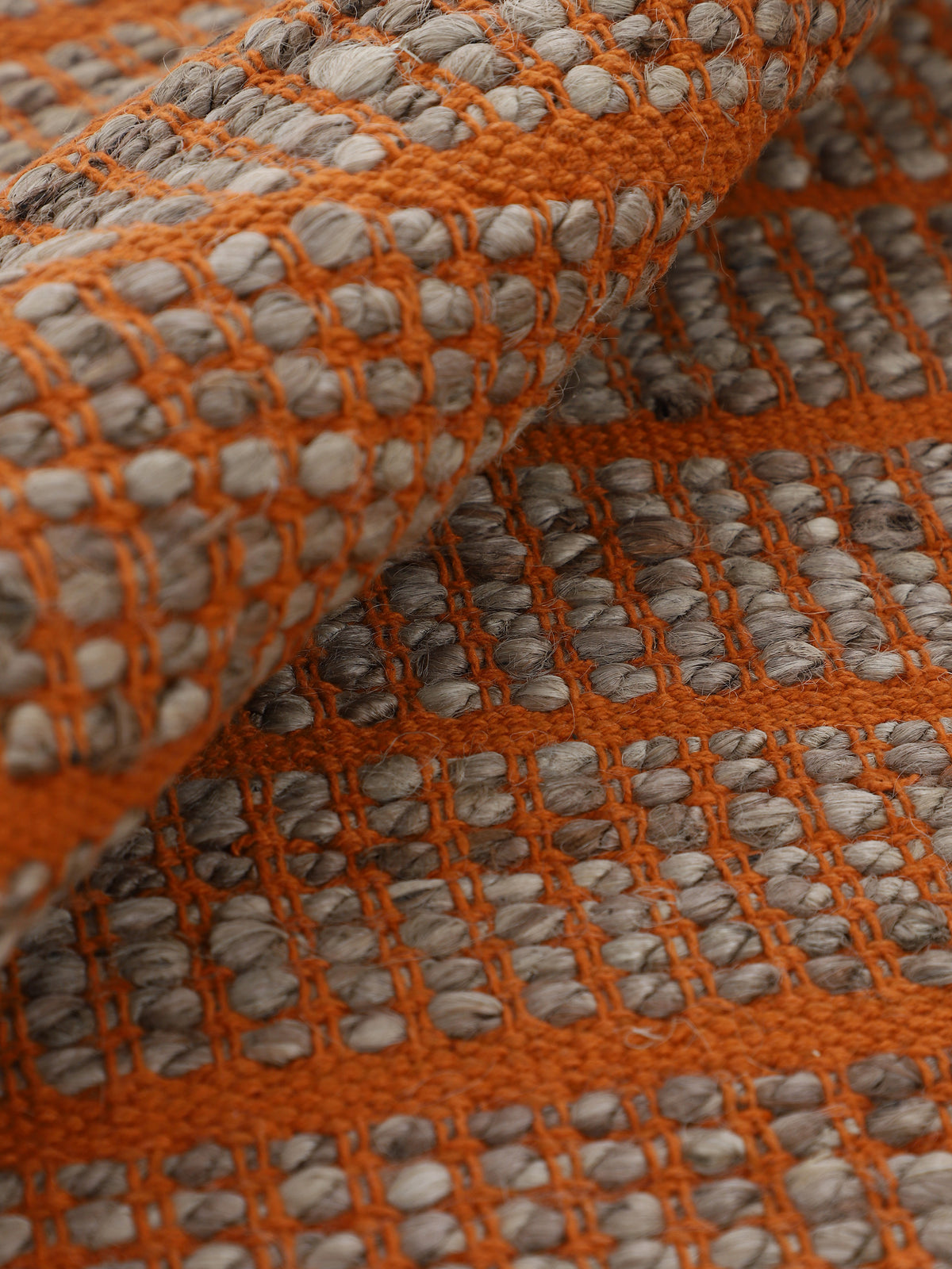 Juteteppich Lara Läufer Orange