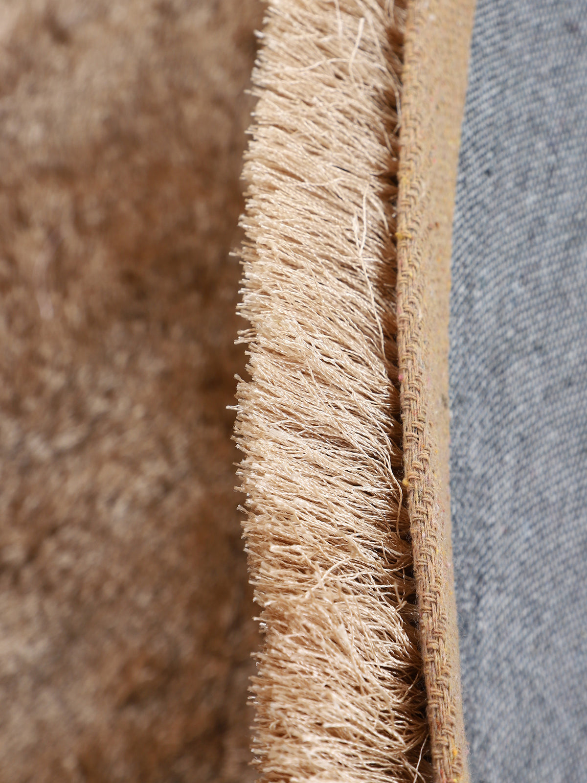 Hochflorteppich Breeze Läufer Beige
