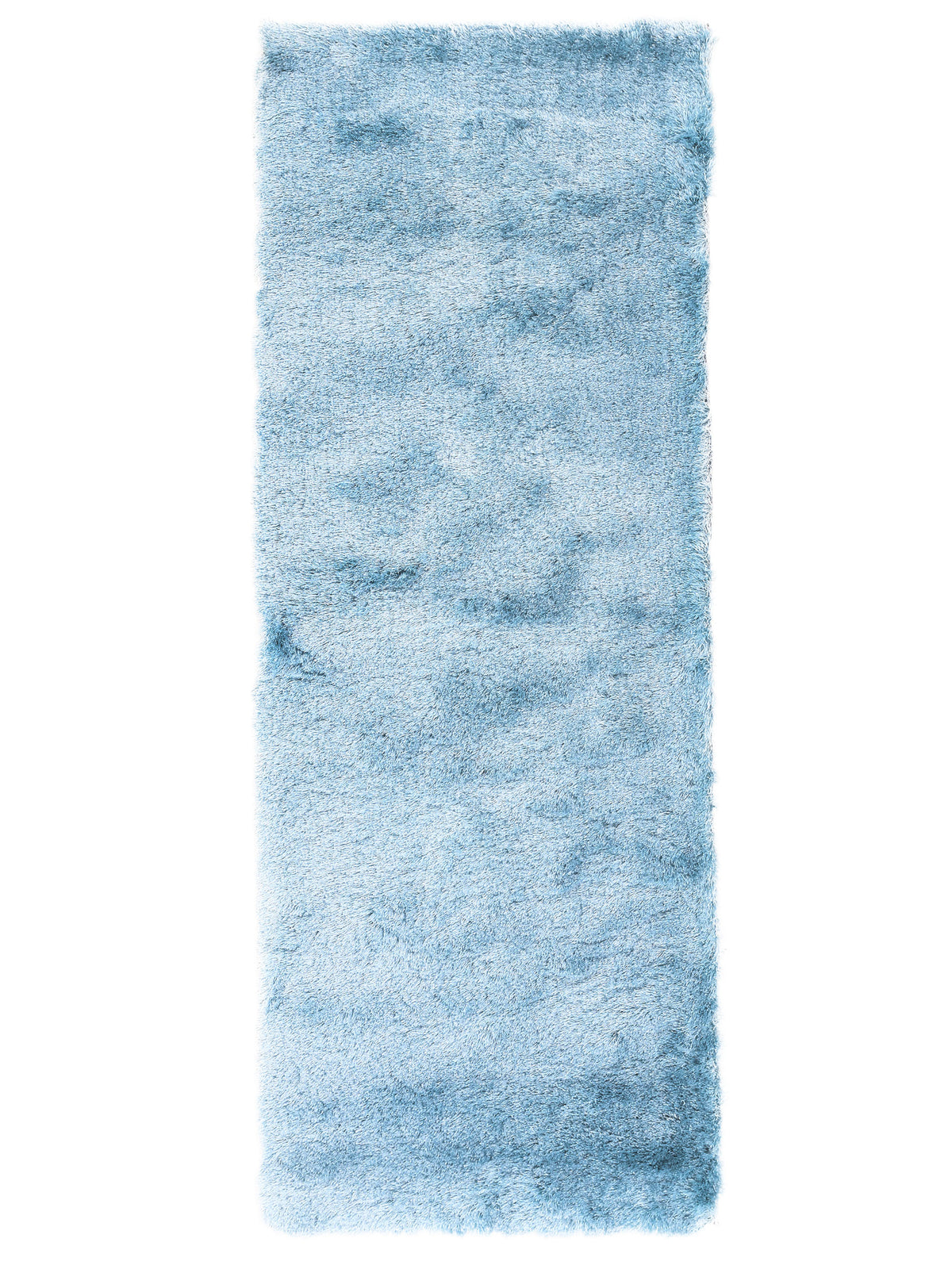 Hochflorteppich Breeze Läufer Hellblau