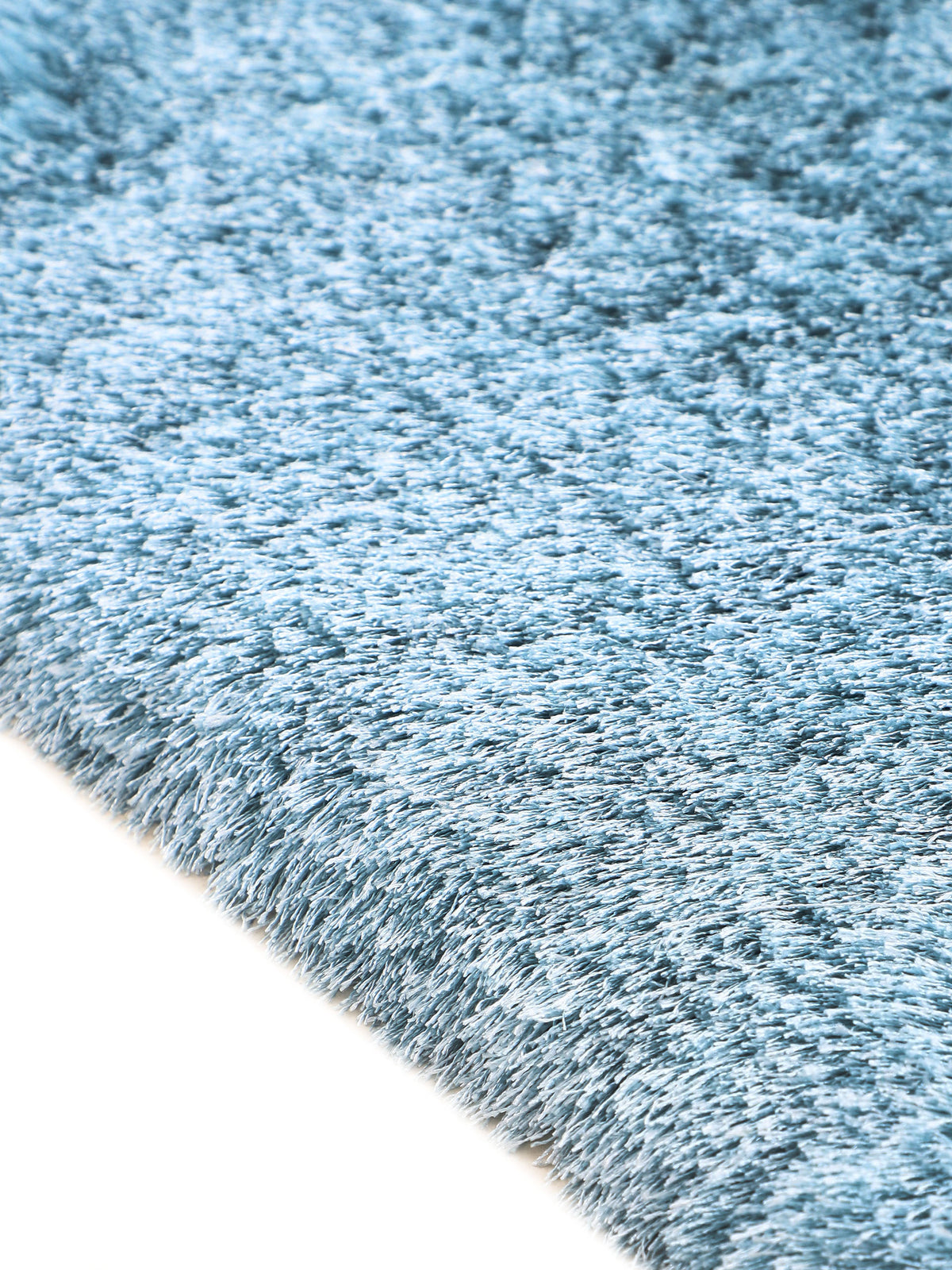 Hochflorteppich Breeze Läufer Hellblau