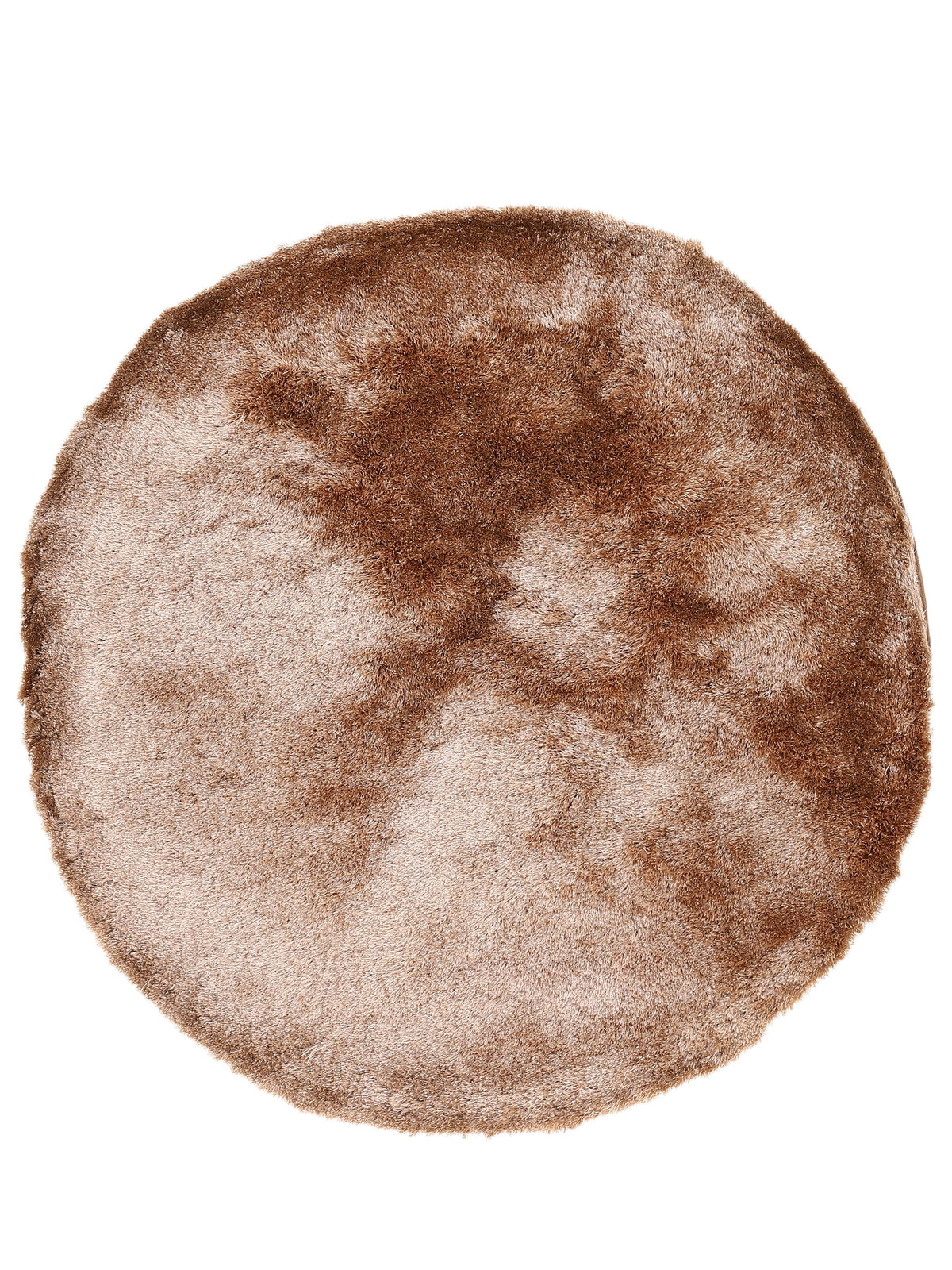 Hochflorteppich Breeze Rund Beige